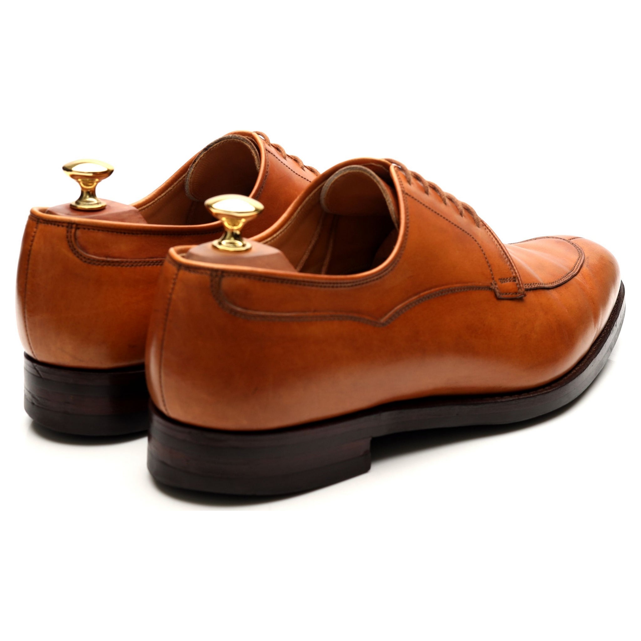 Crockett & Jones Langdon derby cuir marron pointure UK 9.5