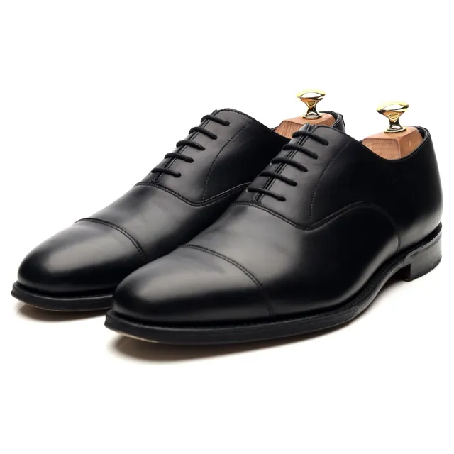 Loake 1880 Aldwych Richelieu noir cuir pointure UK 8.5