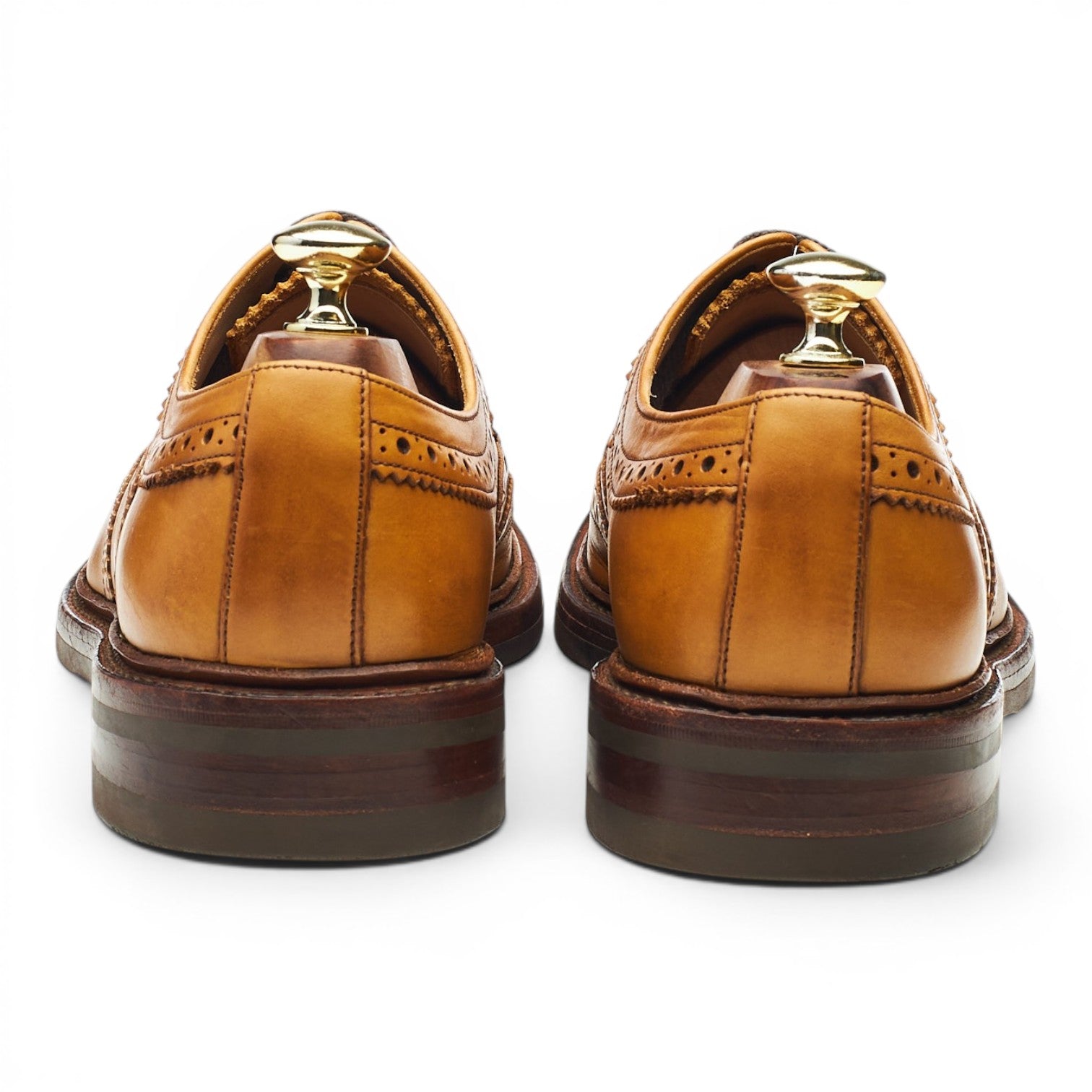 Loake 1880 Edward richelieu cuir marron UK 7.5
