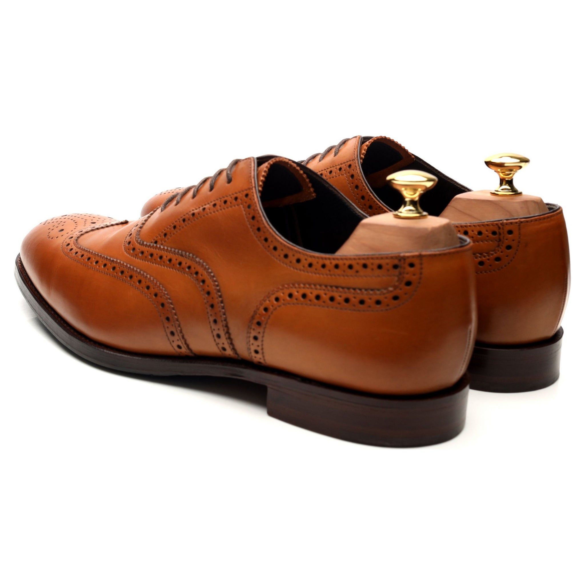 Herring Richmond derbies cuir marron pointure UK 10