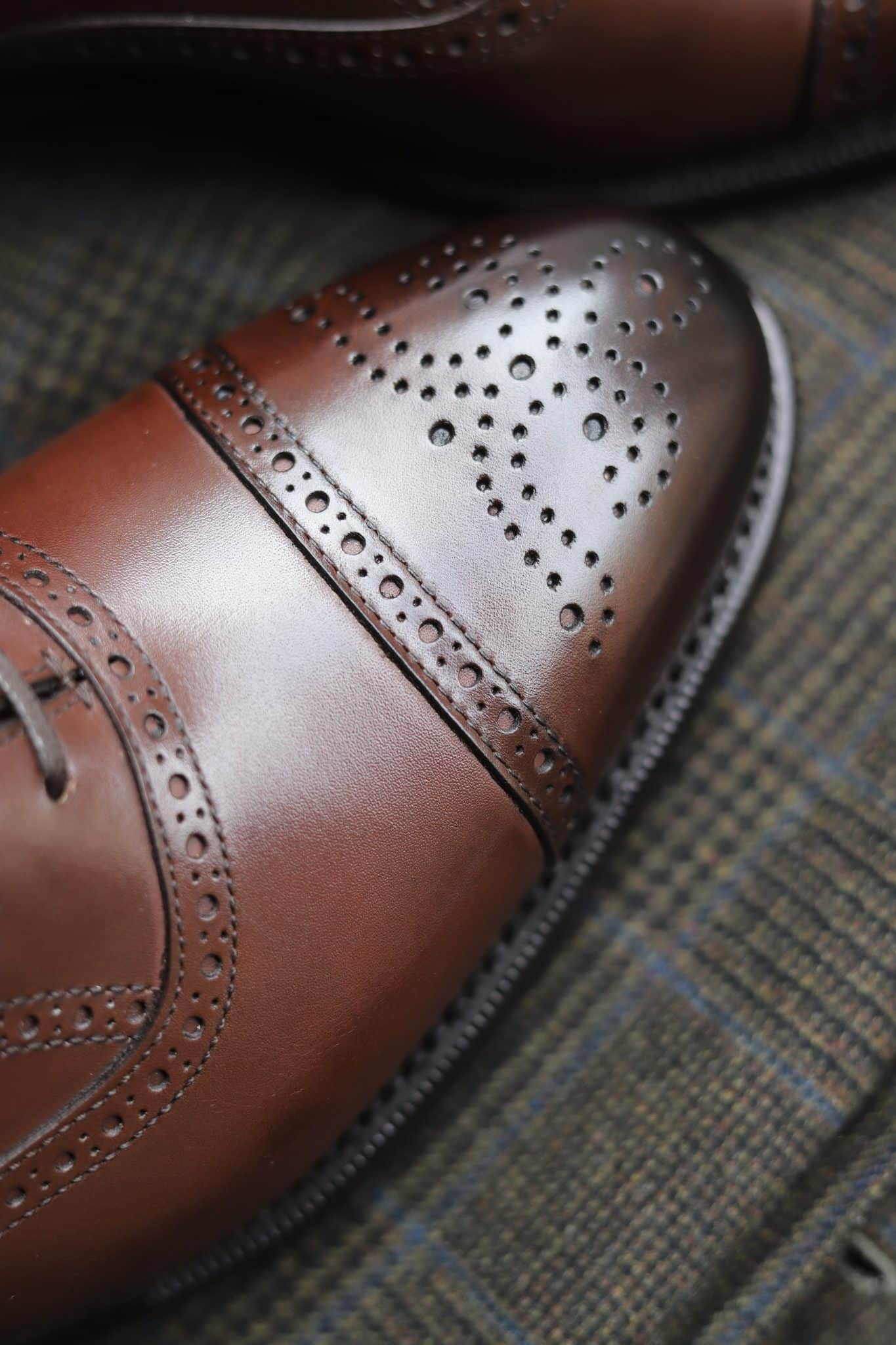 Malfroid Rosewood II richelieu cuir marron