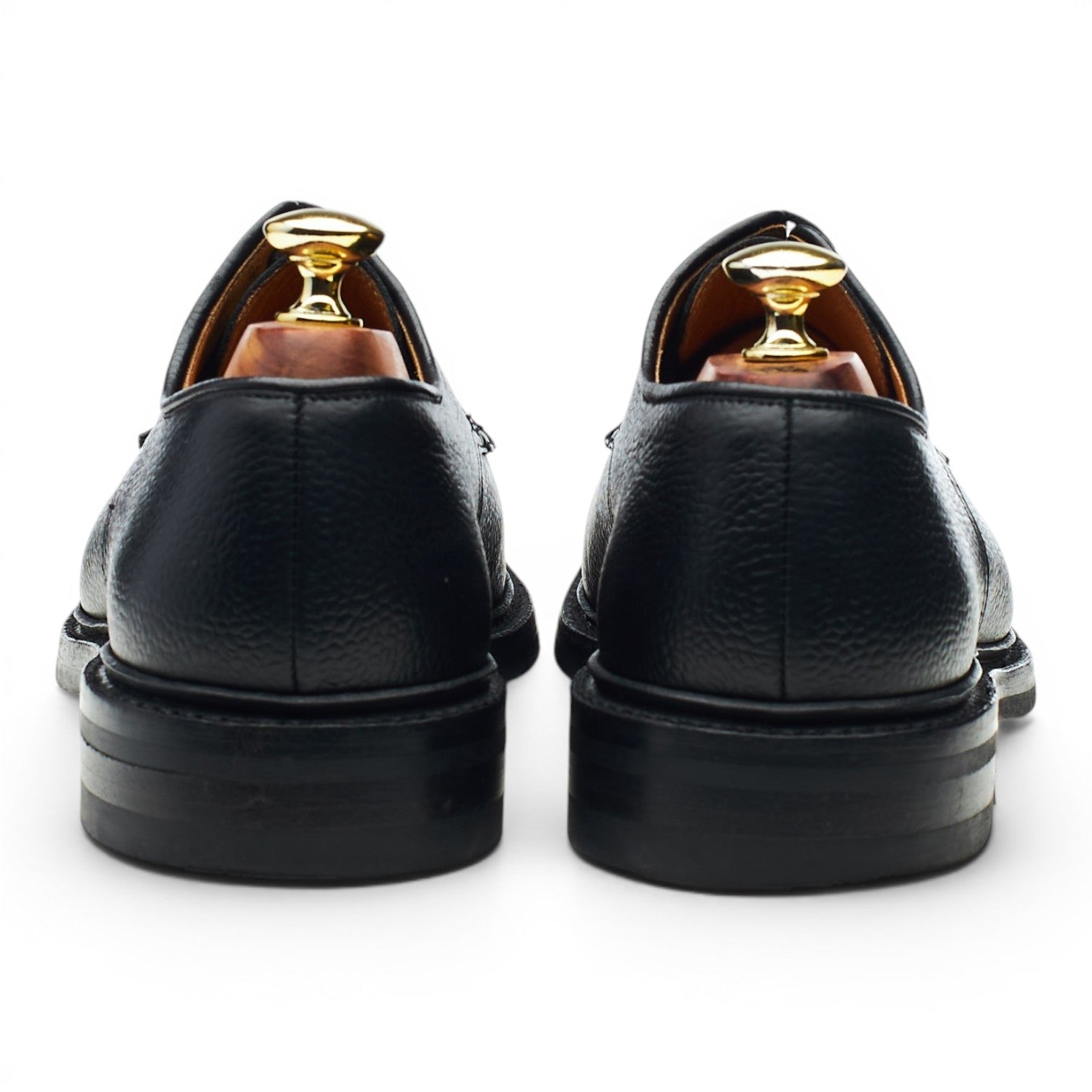 Crockett & Jones Grasmere derby cuir grainé noir UK 7
