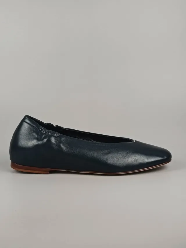 Lorena Paggi Glove ballerines cuir bleu