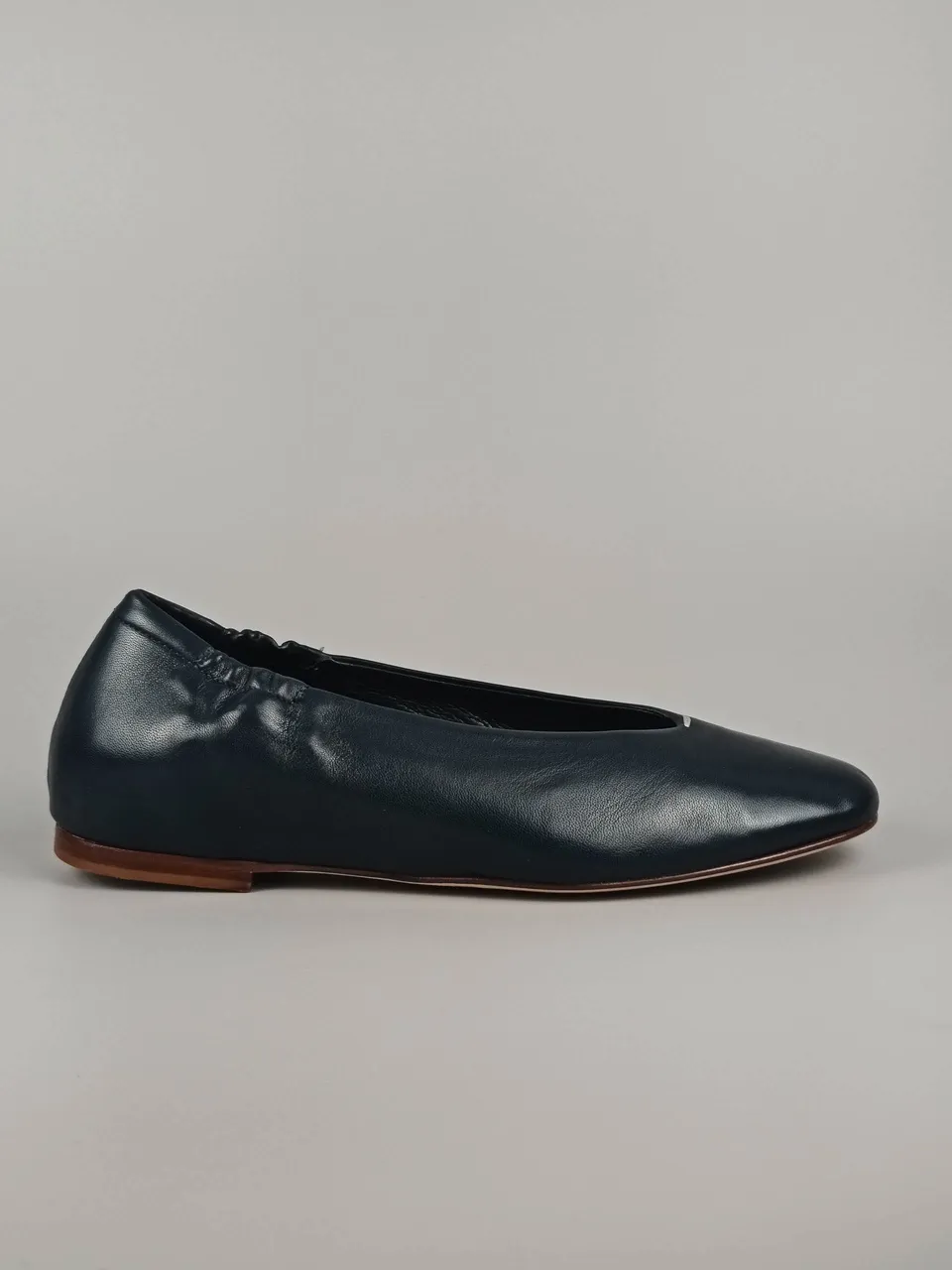 Lorena Paggi Glove ballerines cuir bleu