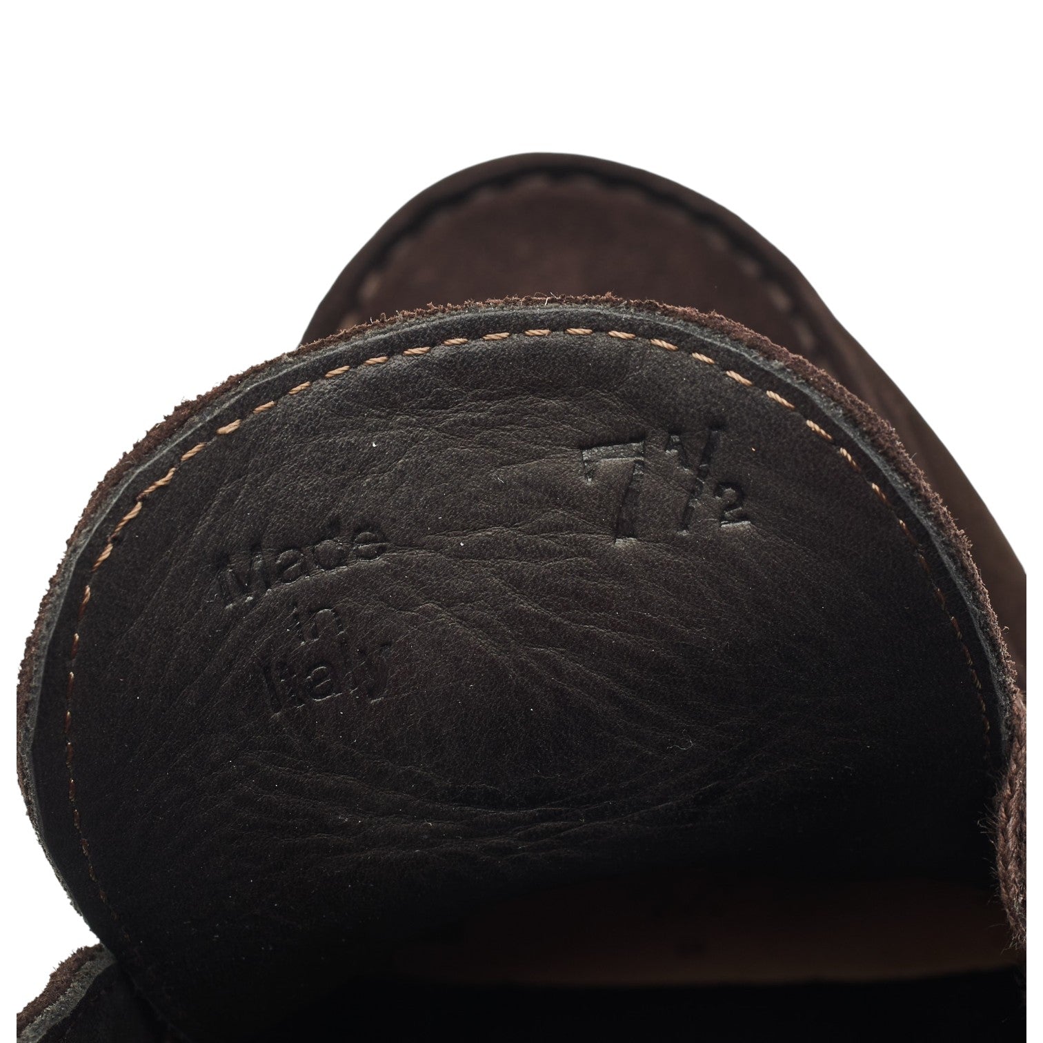 Anglo-Italian Alpine boots suède marron foncé UK 7.5