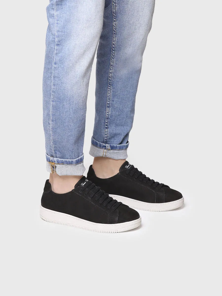 Toni Pons Dalmau baskets homme nubuck noir