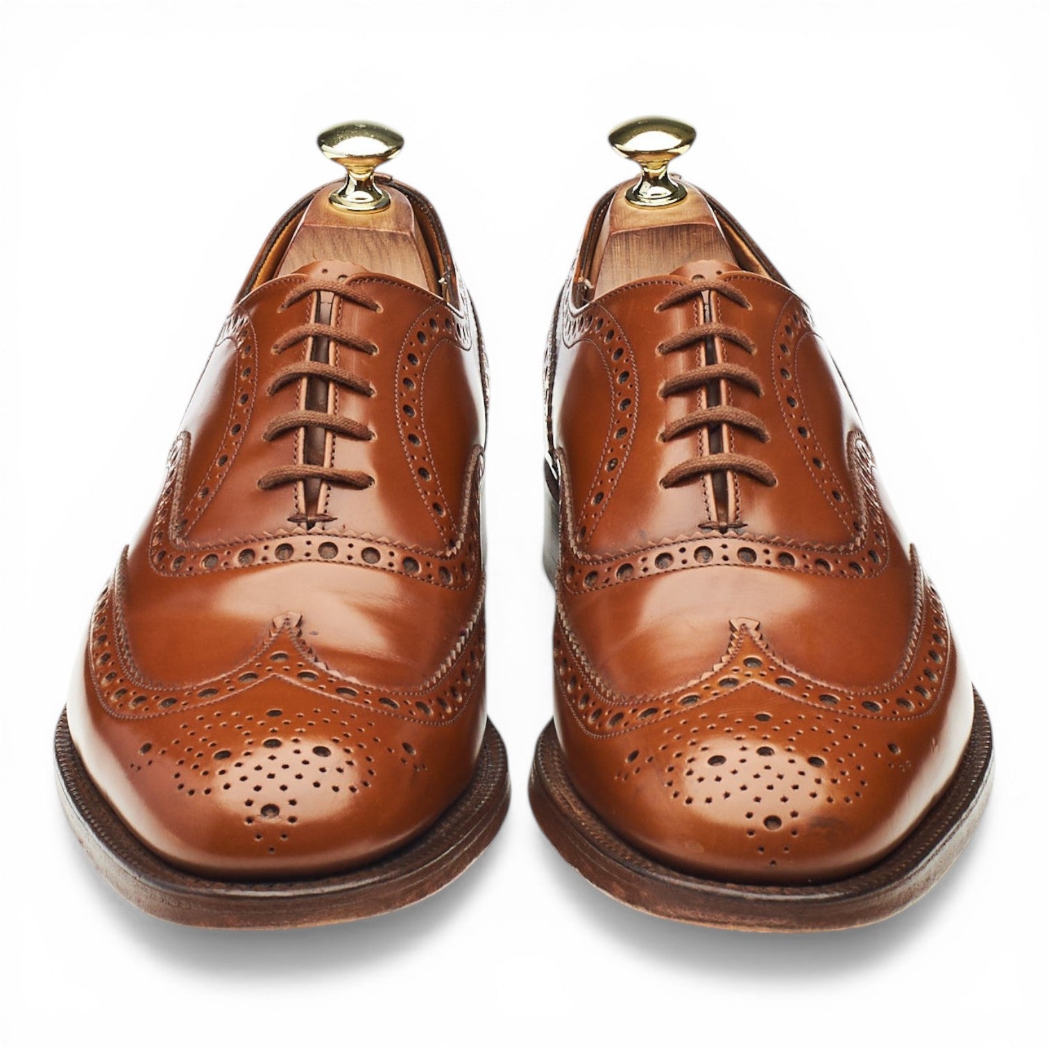 Church's Burwood richelieu brogue cuir tabac UK 7.5 cuir