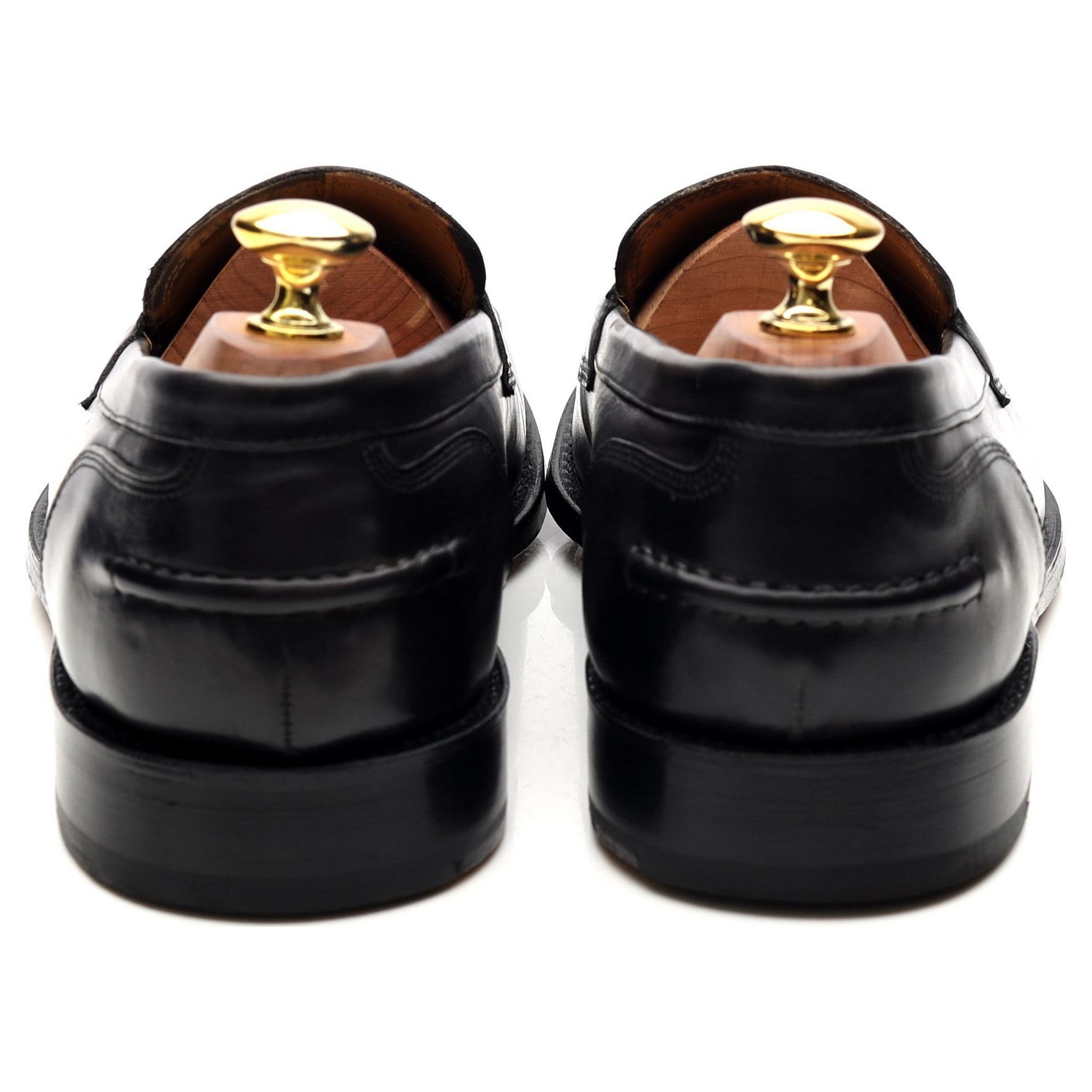 Grenson Maxwell mocassin cuir gris foncé UK 8