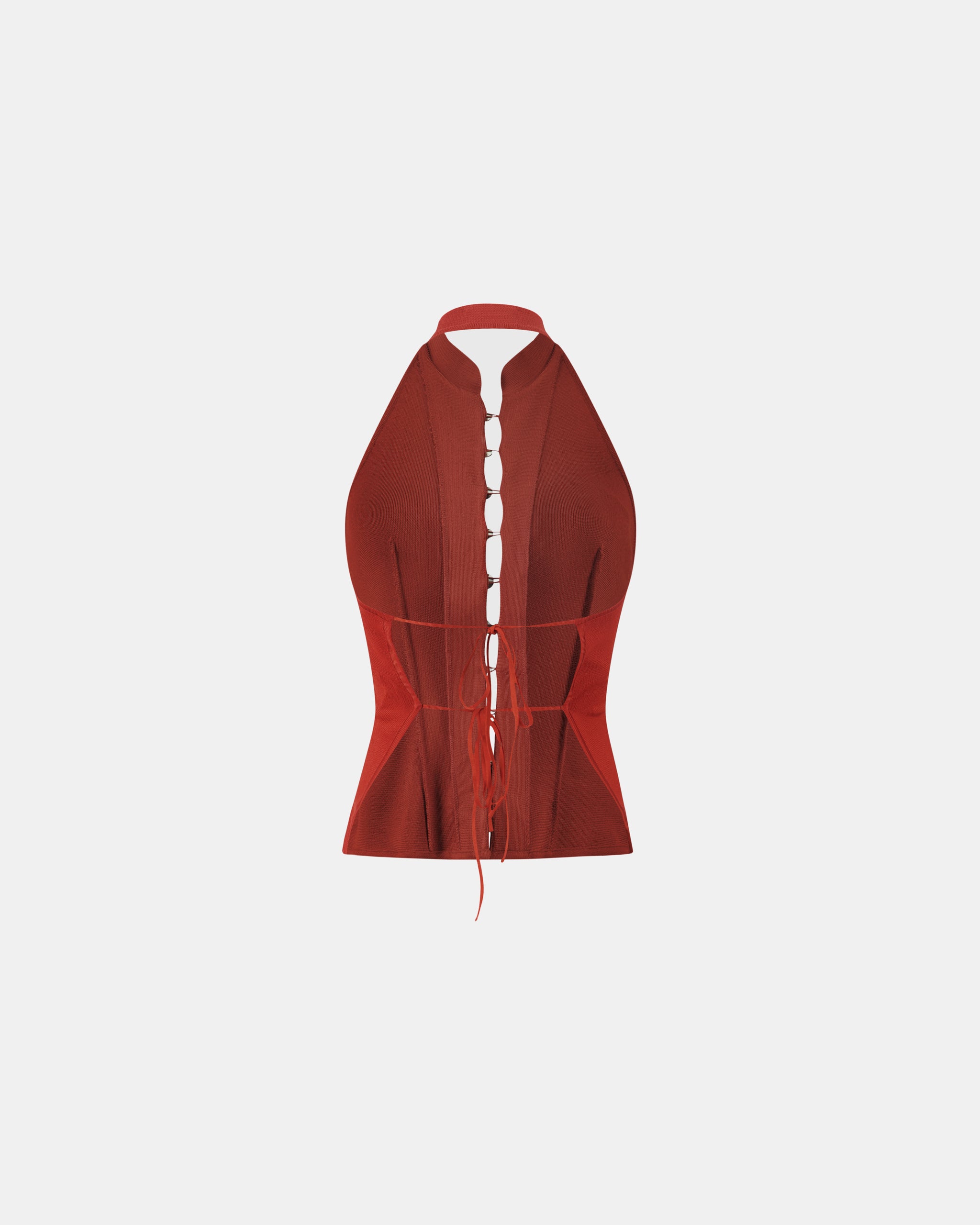 Nodaleto La Galpa Modjolokia Top viscose rouge minuit