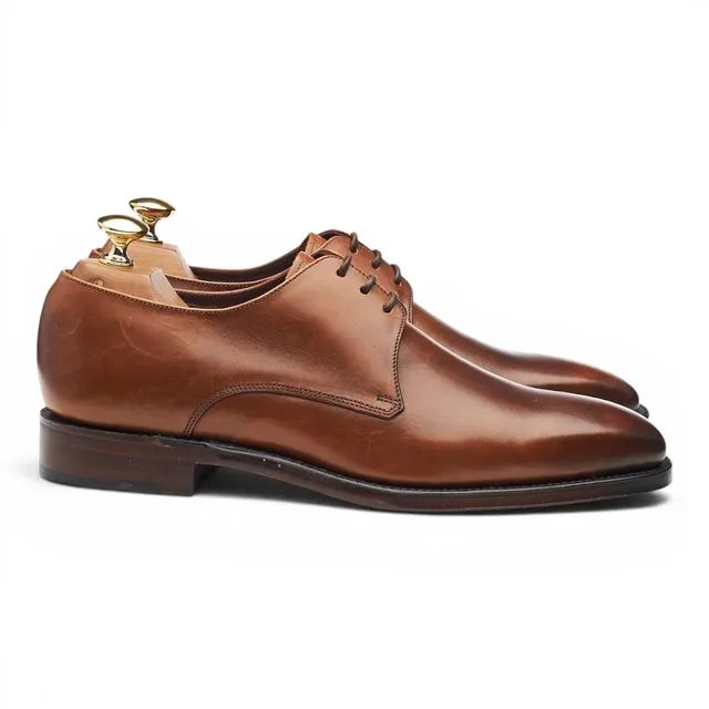 Loake 1880 Cornwall derbies cuir marron 6 UK