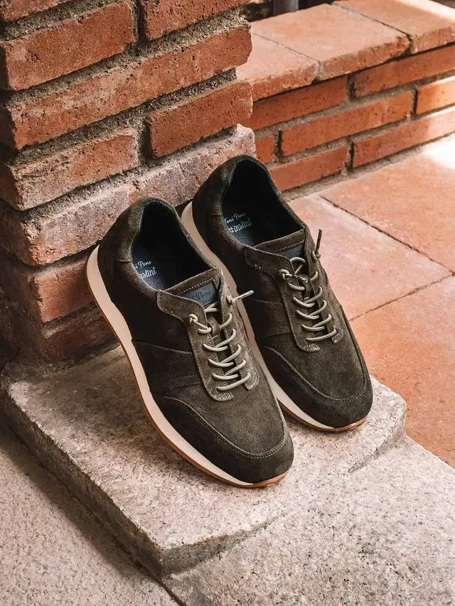 Toni Pons Dorian Baskets Homme Daim Lacets Élastiques