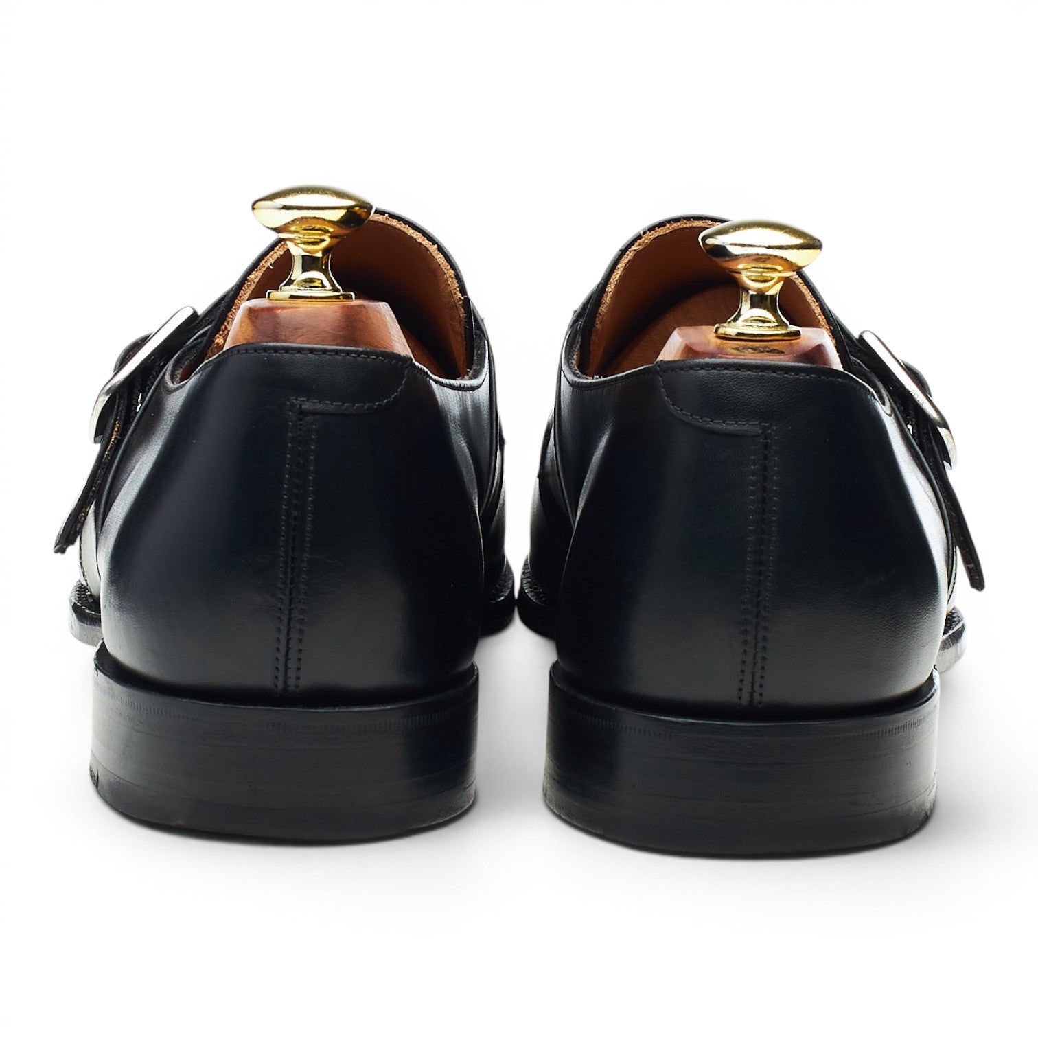 Cheaney William II chaussure boucle cuir noir UK 7.5