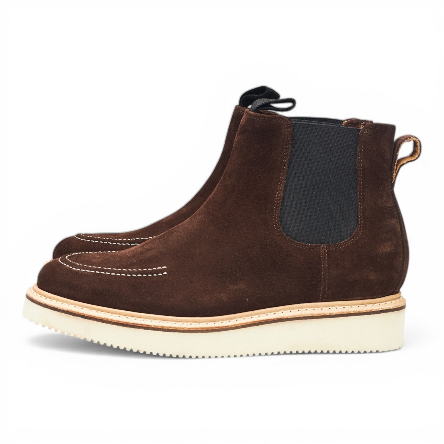 Easymoc Easy Chelsea bottines chelsea daim marron UK 7