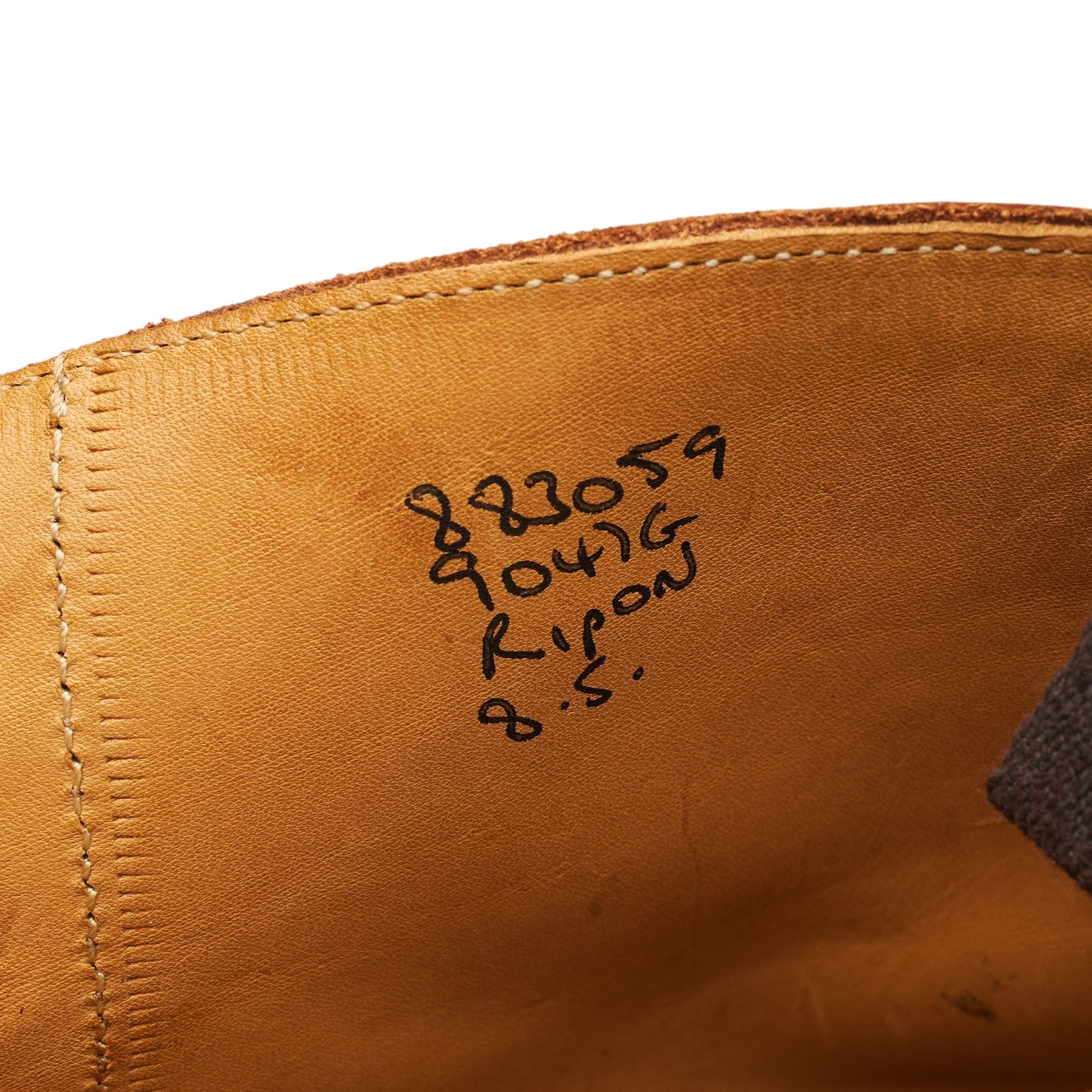Tricker's Ripon boots cuir marron pointure UK 8