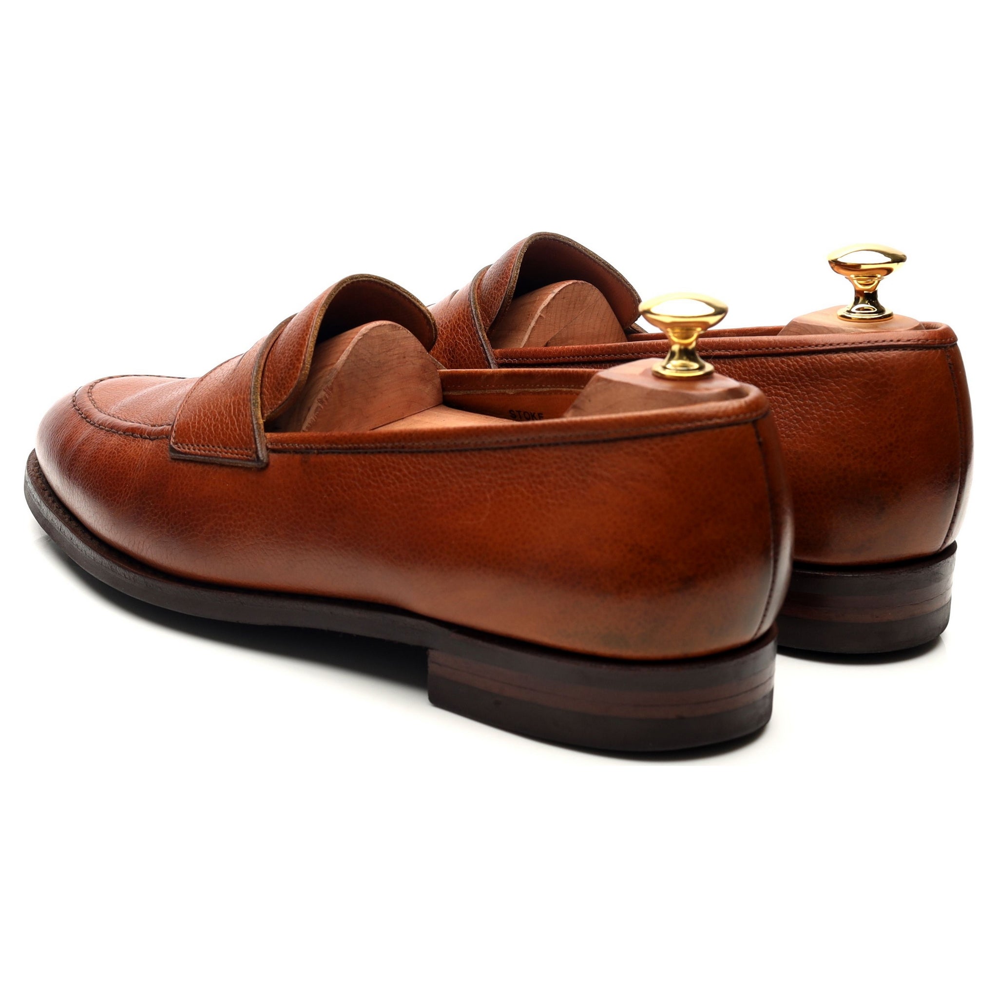 Crockett & Jones Stoke mocassin cuir marron UK 9
