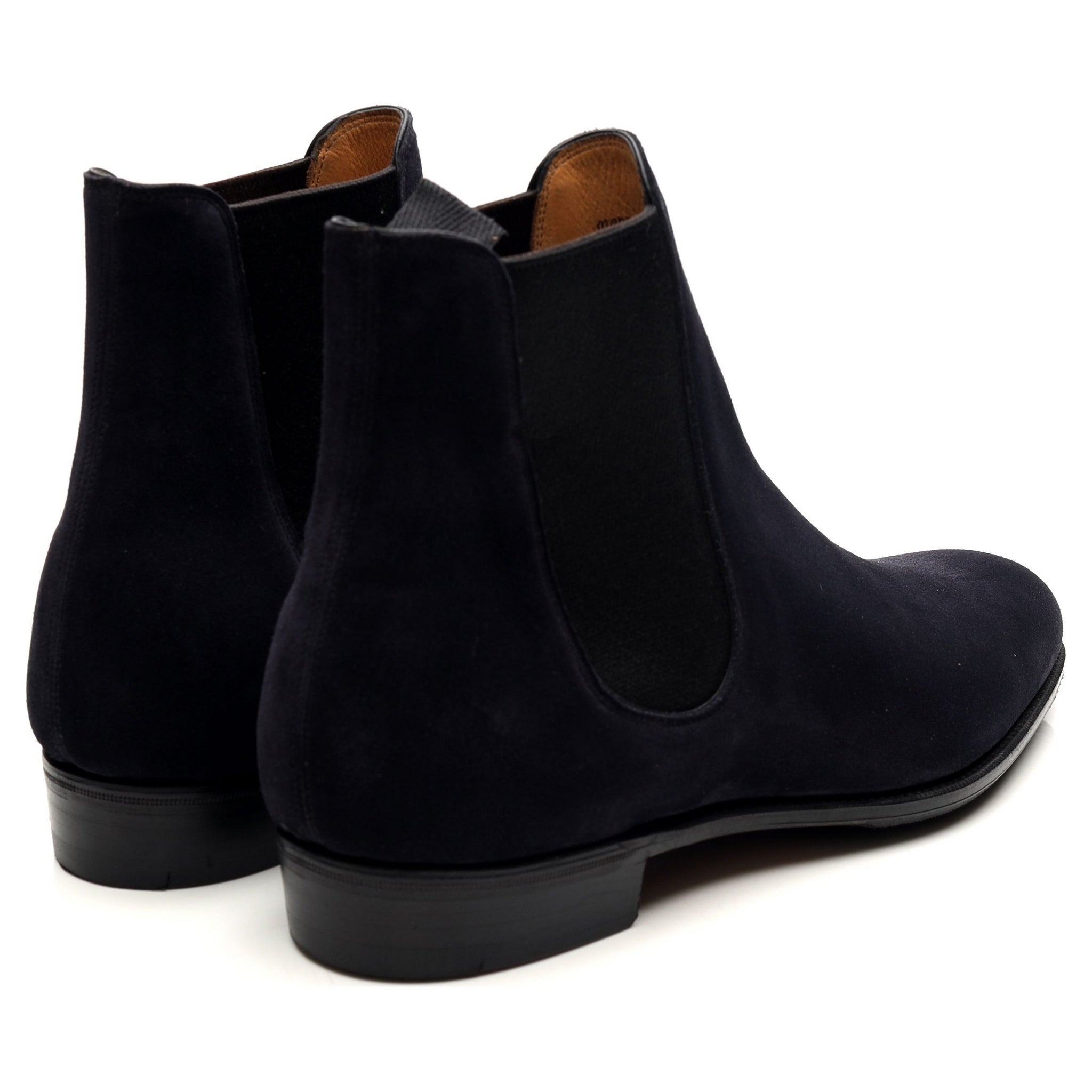 Gaziano Girling Maddison boots suède bleu UK 5,5