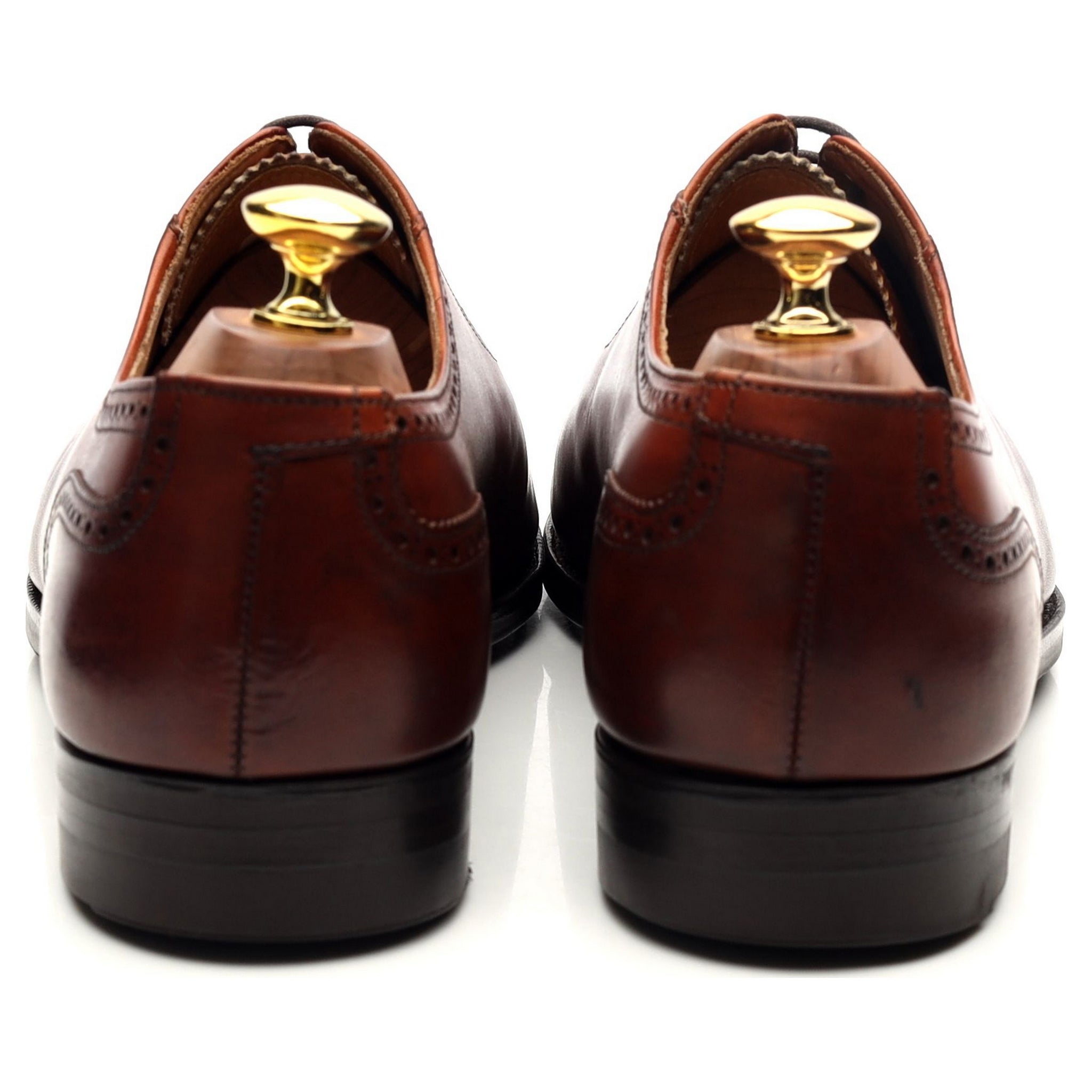 Crockett & Jones Westbourne richelieu cuir marron 8.5
