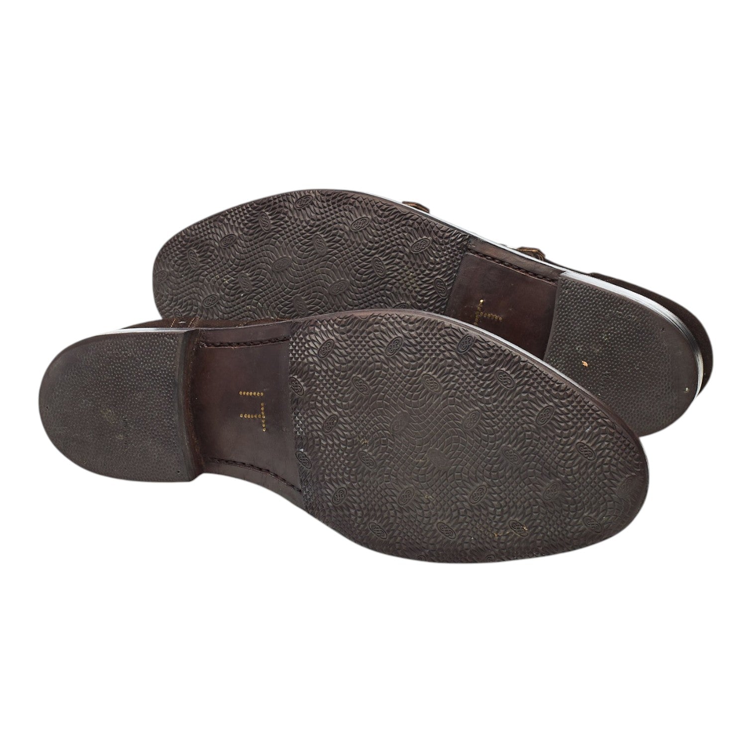 Valentin Frunza chaussures monk sur-mesure daim marron 8,5
