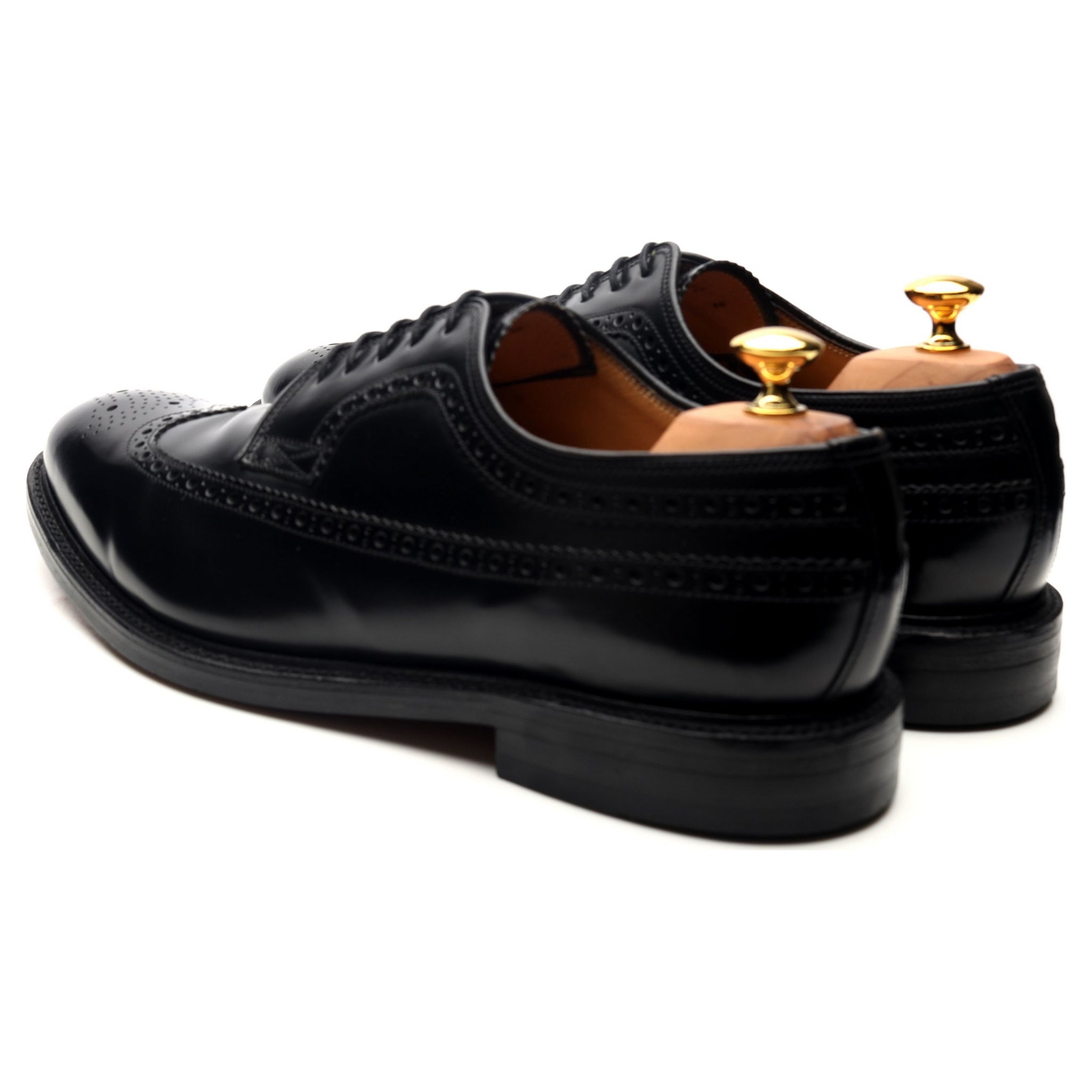 Loake Royal Brogue derby cuir noir pointure 12