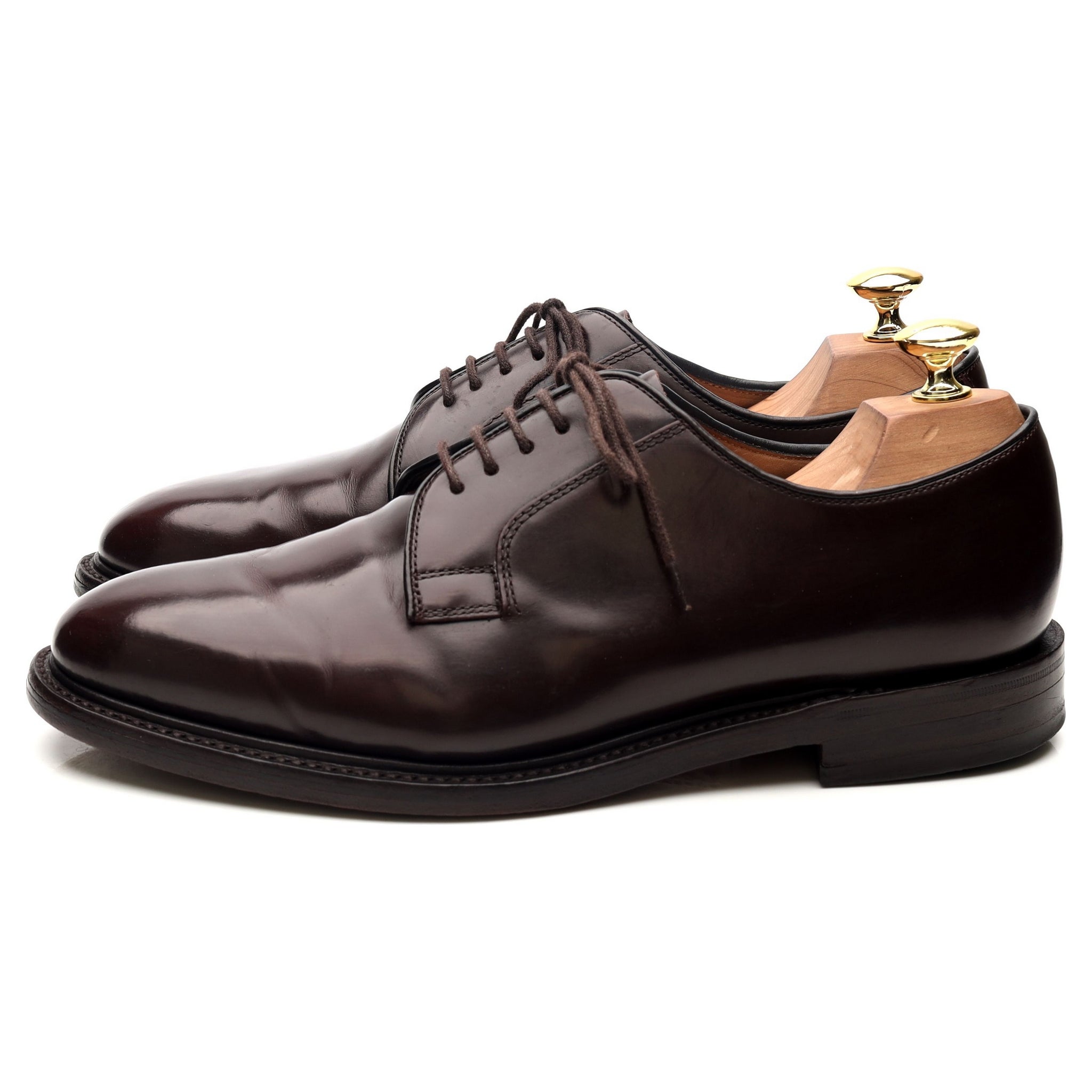 Loake 771 derby cuir bordeaux UK 7.5