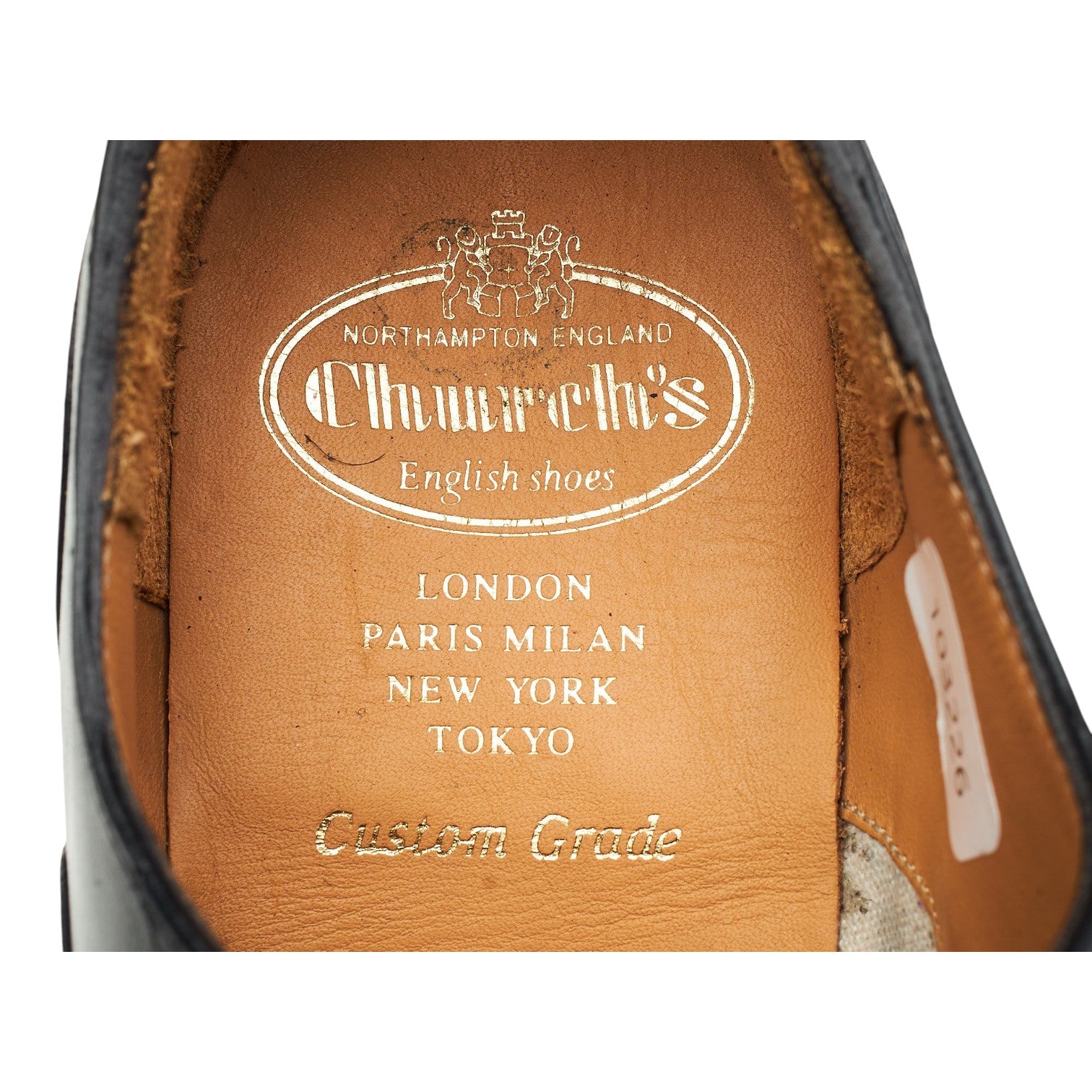 Church's Sheldon richelieu noir 8 cuir