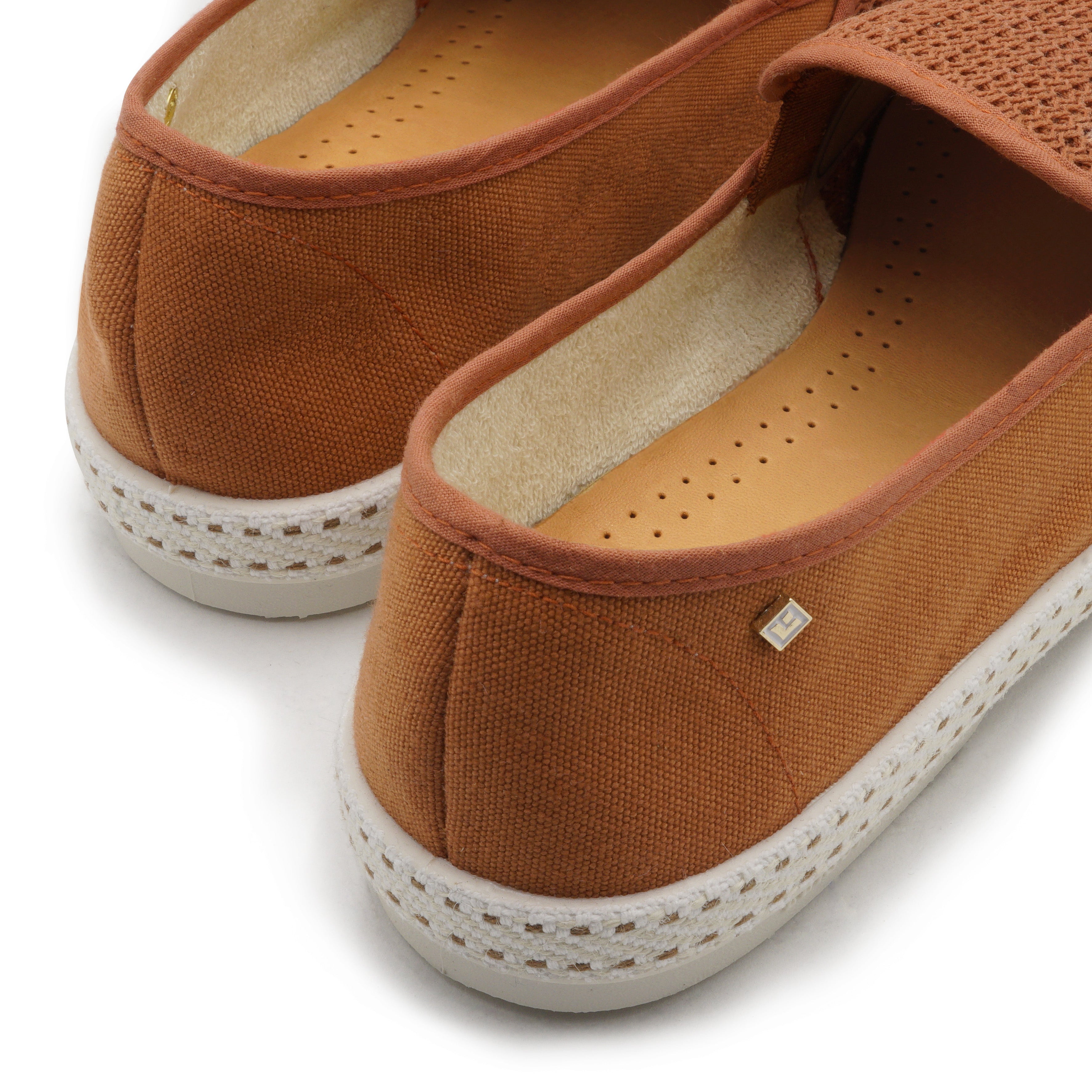 Rivieras Classic Terracotta espadrilles marron coton