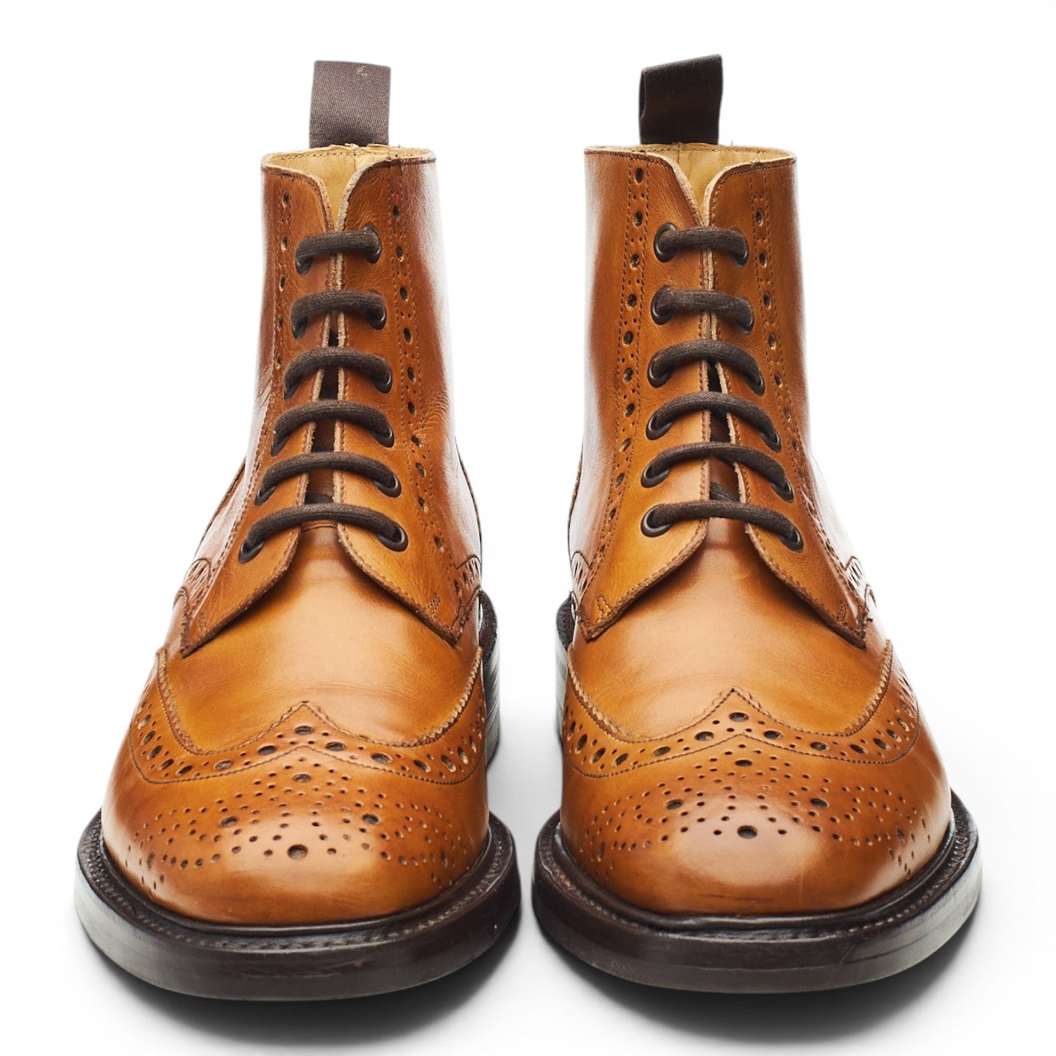 Barker Harrison bottine brogue camel 7 UK