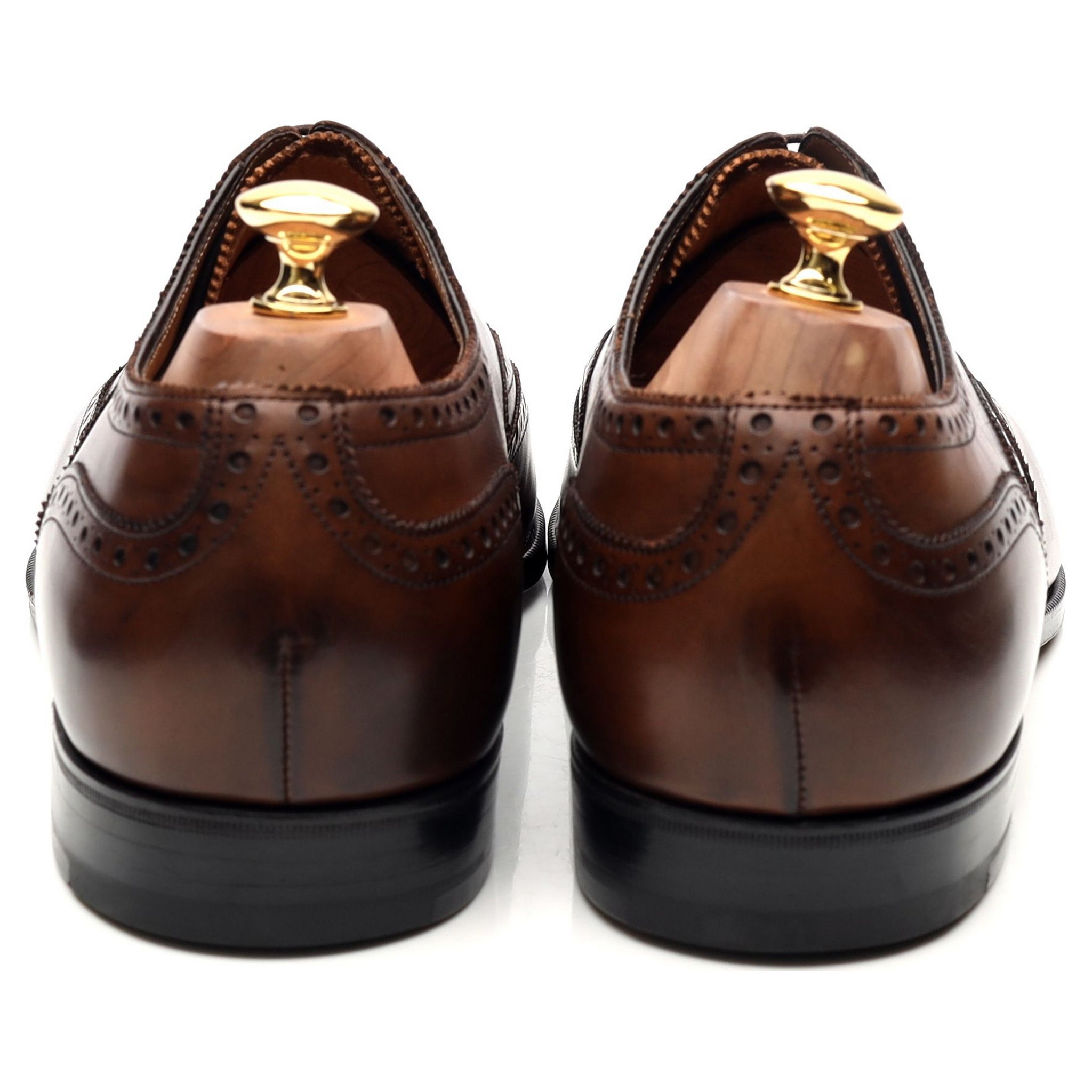 Edward Green Malvern Oxfords cuir marron pointure 11 UK