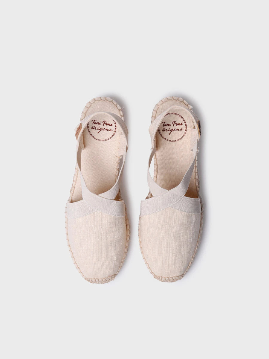 Toni Pons Verona espadrille plate coton vegan