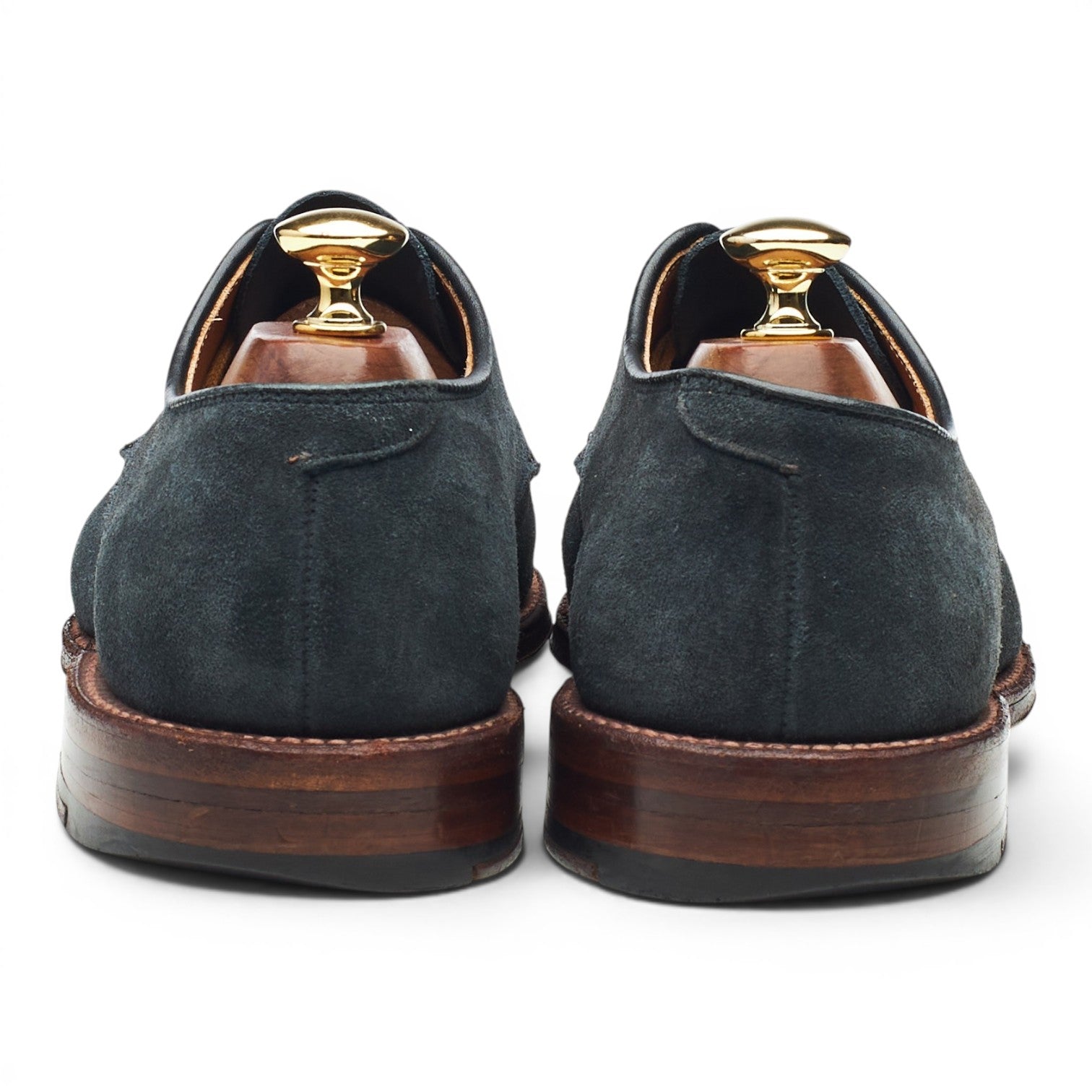 Alden 29143 derbies suède bleu marine UK 7.5