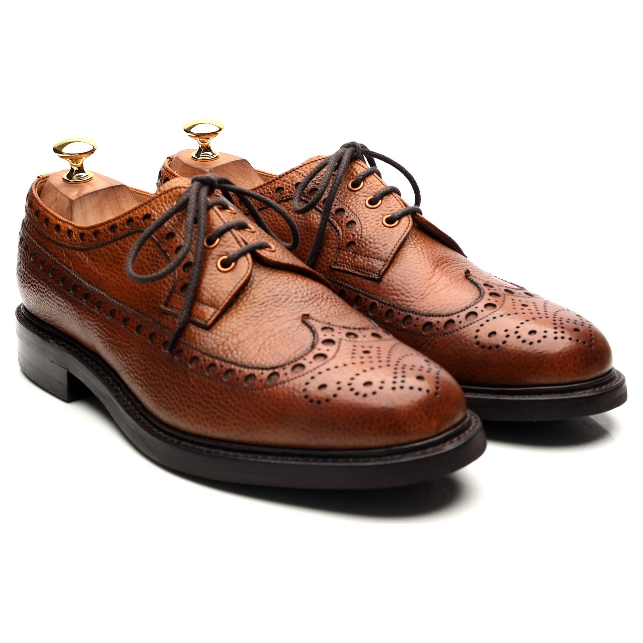 Private White Bolton derby cuir marron UK 10