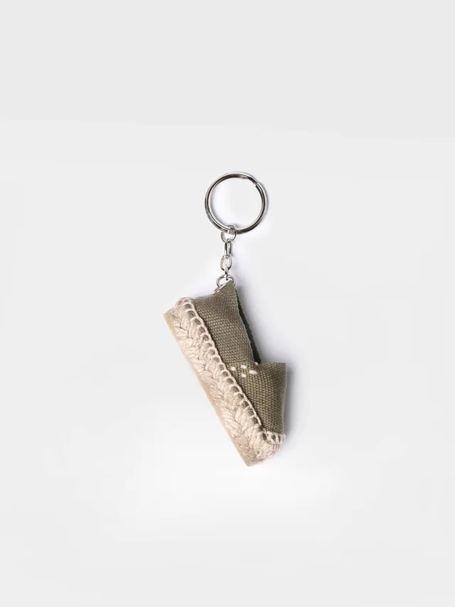 Toni Pons Clauer-TP porte-clés espadrille kaki taille unique