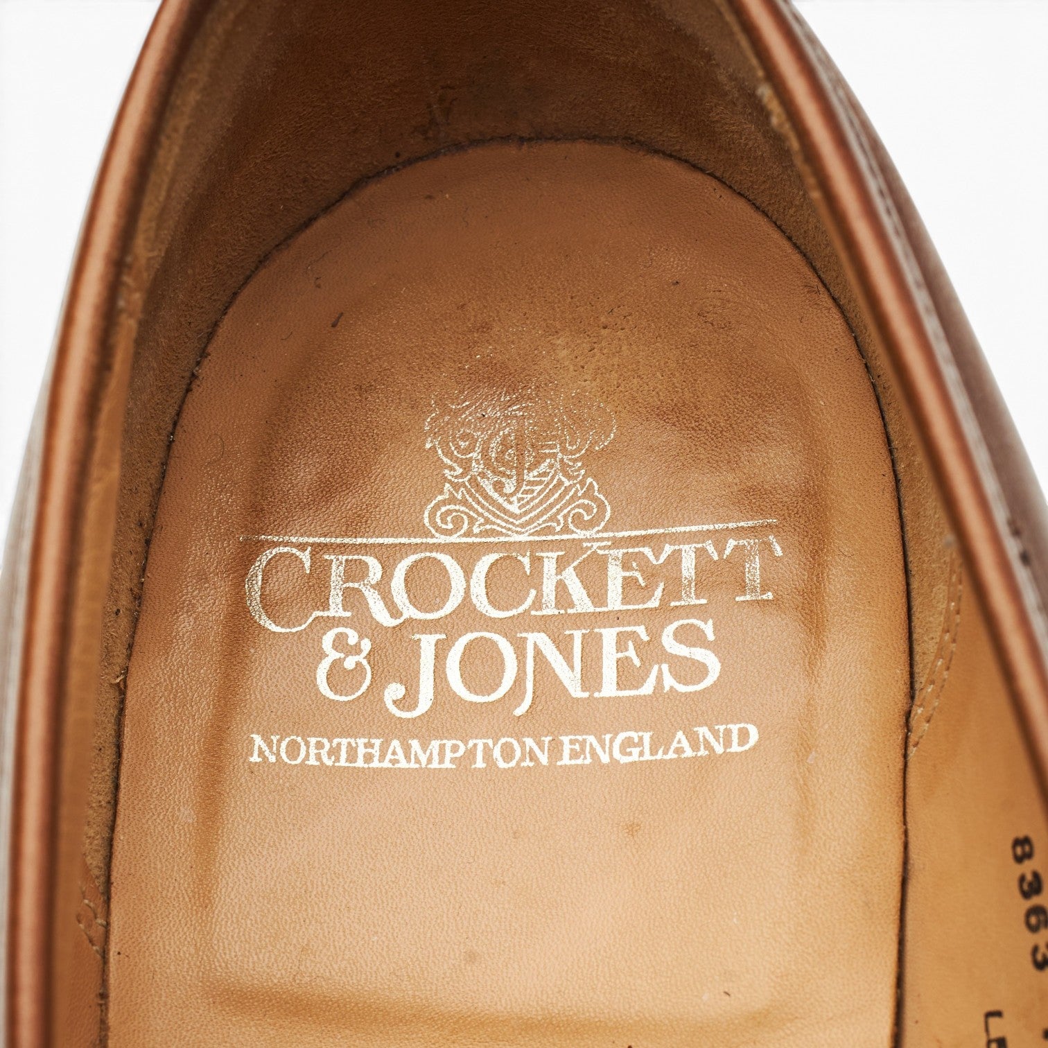 Crockett & Jones Boston mocassins cuir marron UK 8