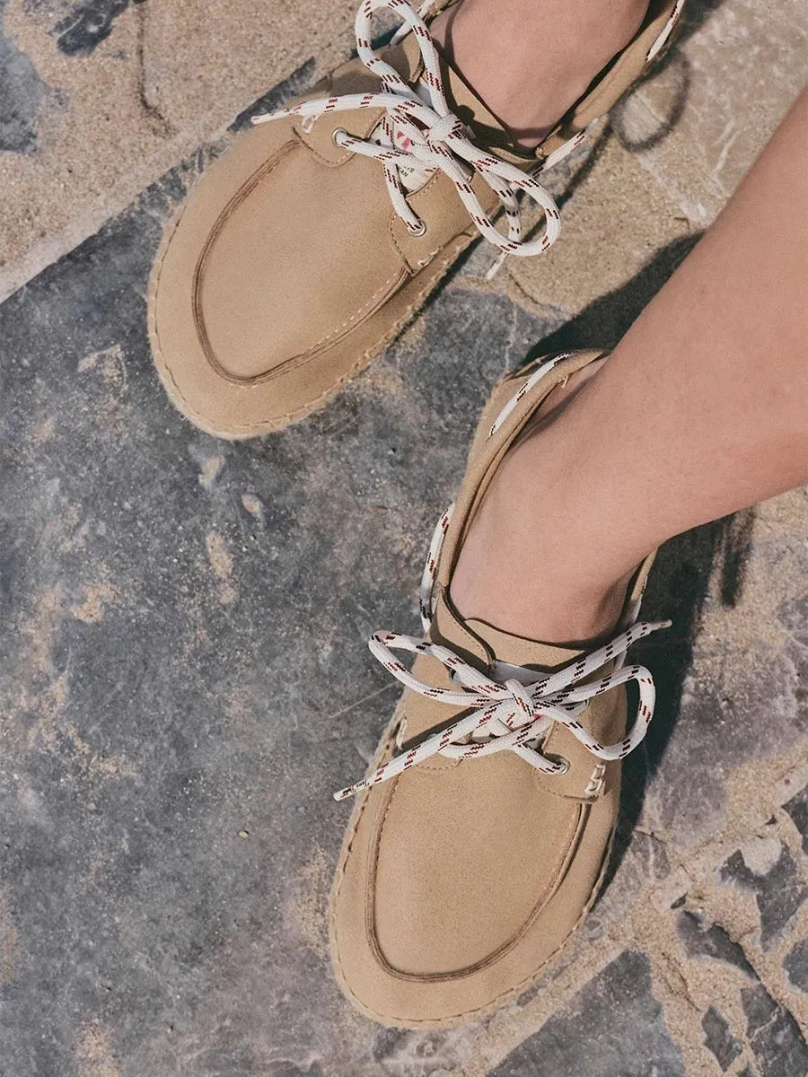 Toni Pons 026 Jute espadrille barefoot cuir lacets