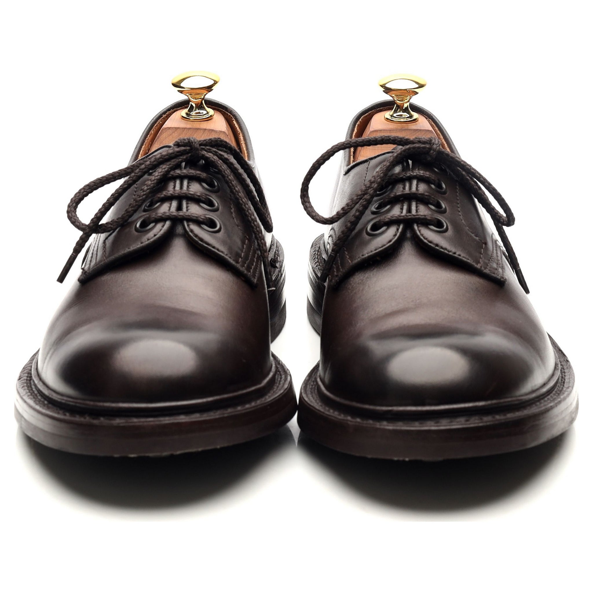 Tricker's Daniel derbys cuir marron foncé 7 UK