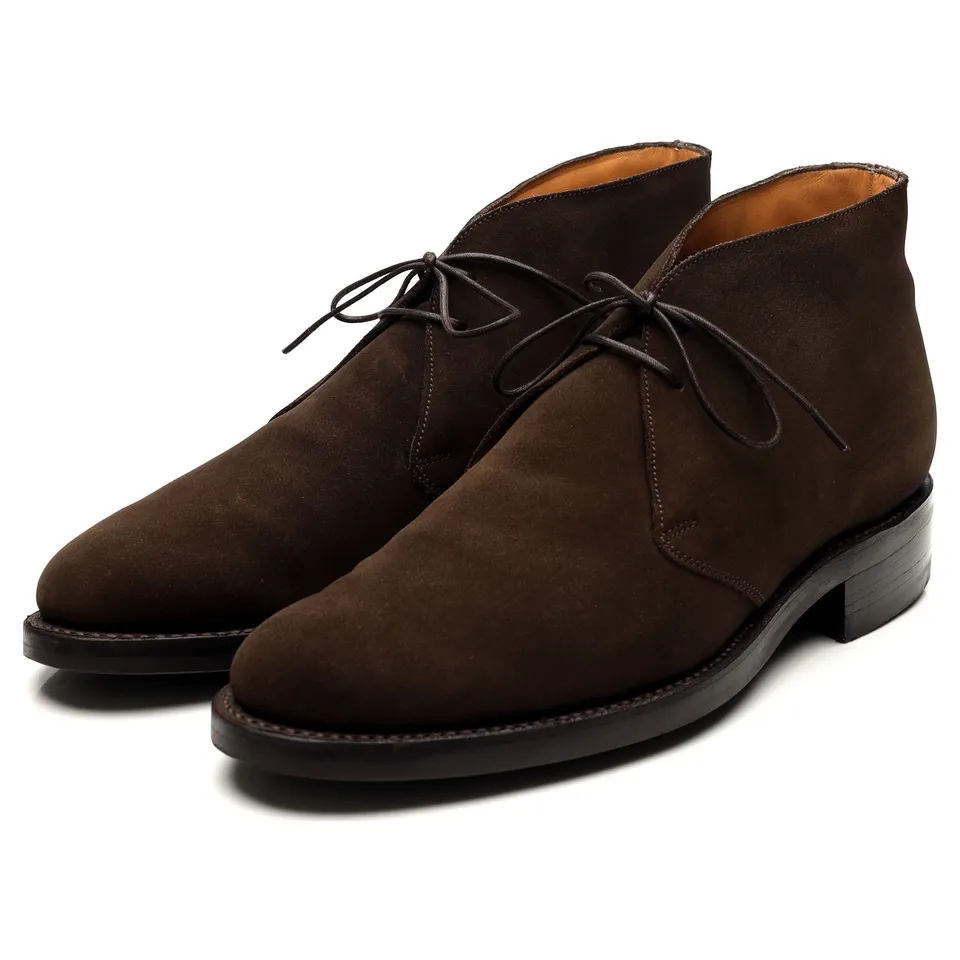 Barker bottines chukka suède marron pointure 9