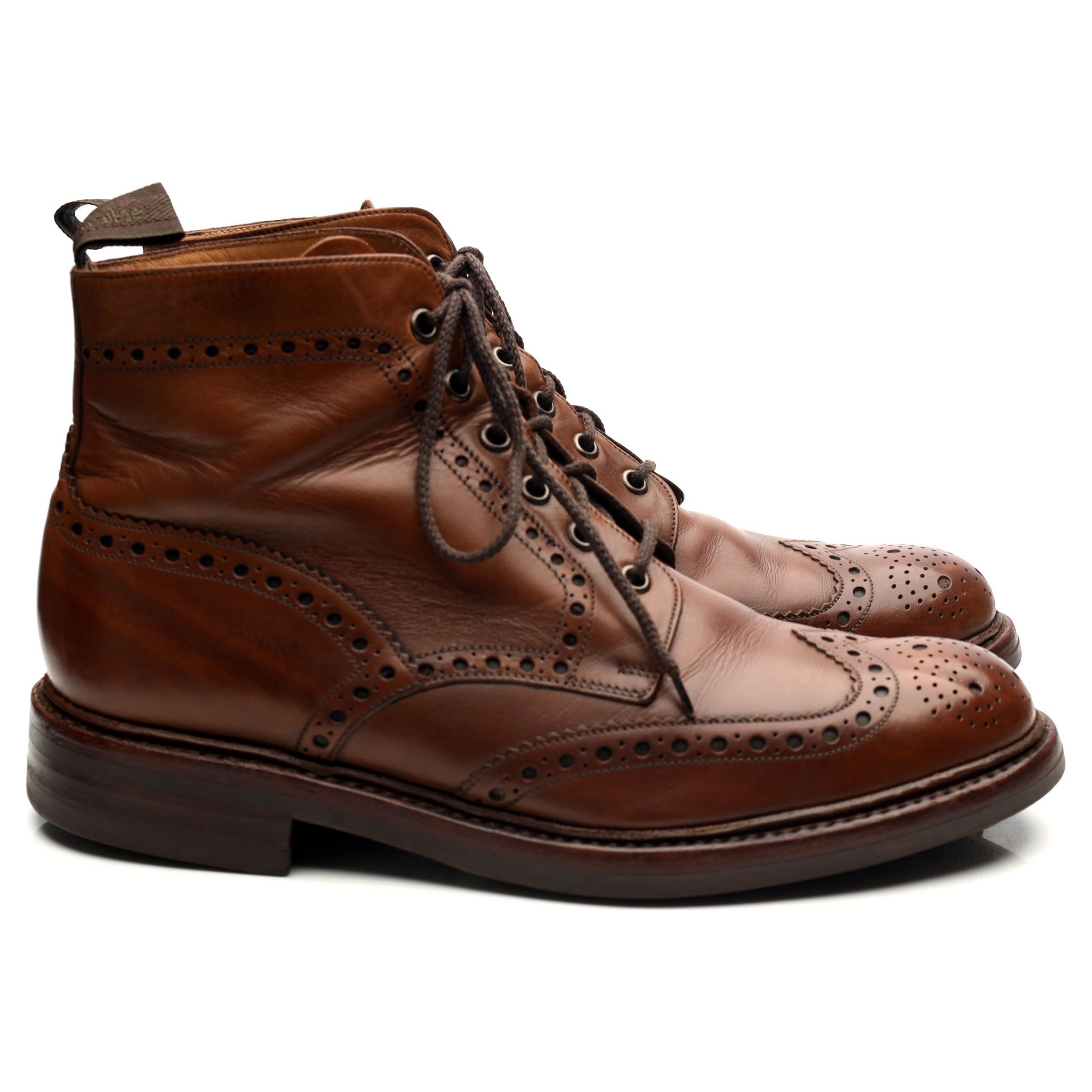 Loake 1880 Bedale boots cuir marron UK 8.5 large