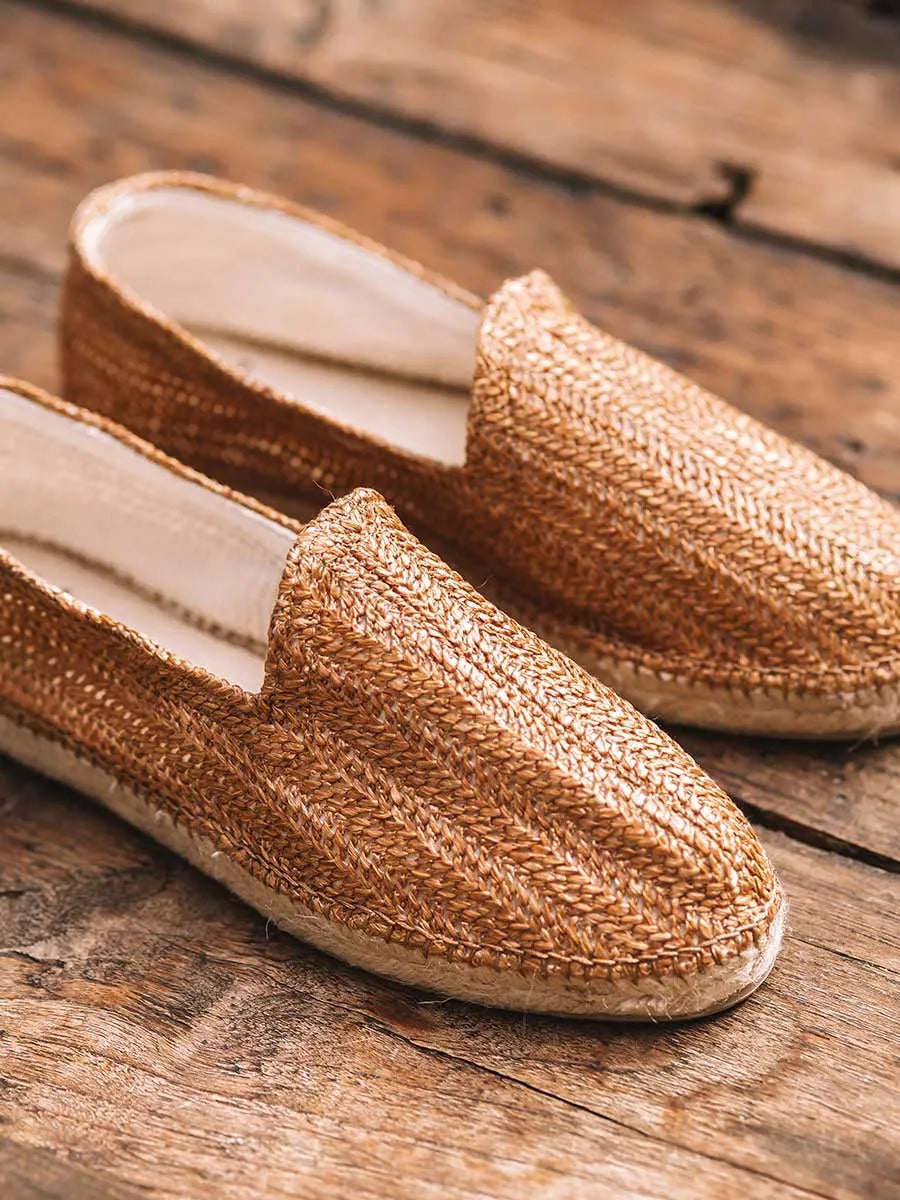 Toni Pons Damasc espadrille homme raphia fermée