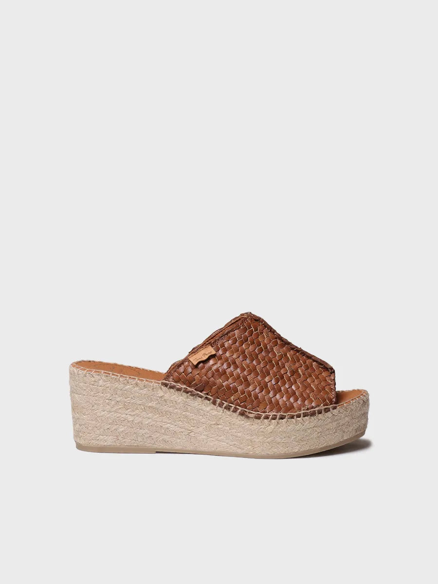 Toni Pons Isolda espadrille compensée toile talon 7 cm
