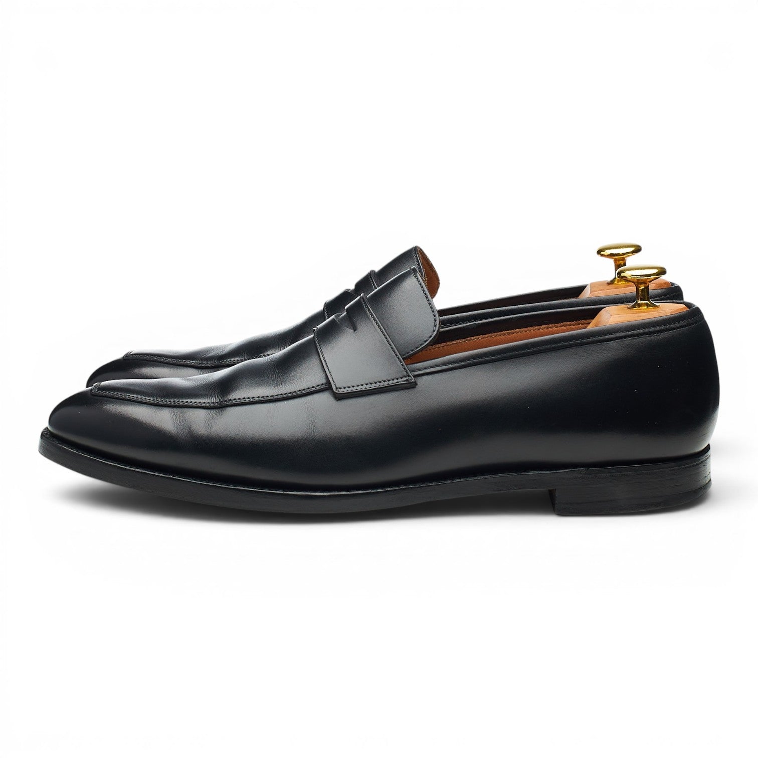 Crockett & Jones Merton mocassin cuir noir UK 8