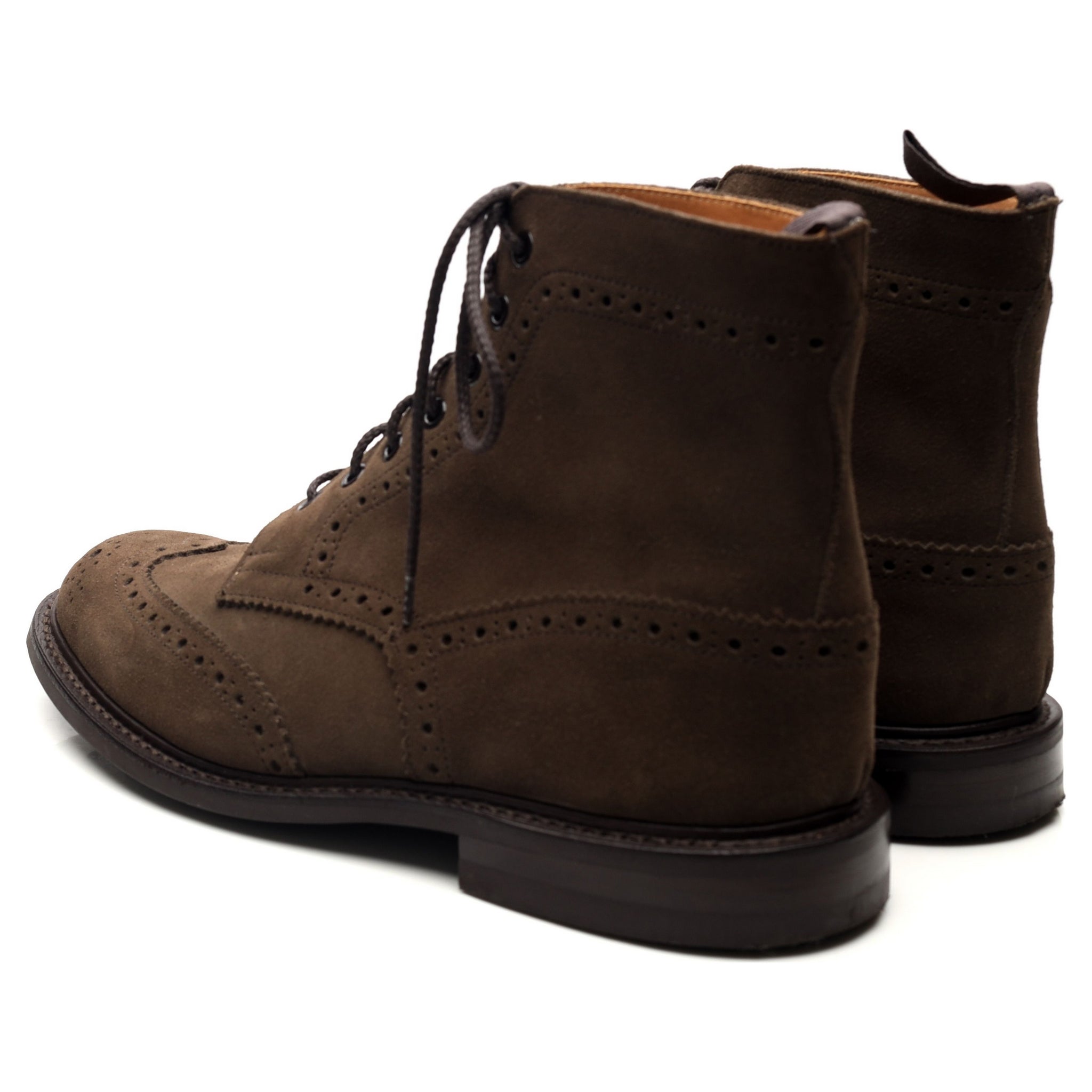 Tricker's Stow boots suède marron clair 9 UK