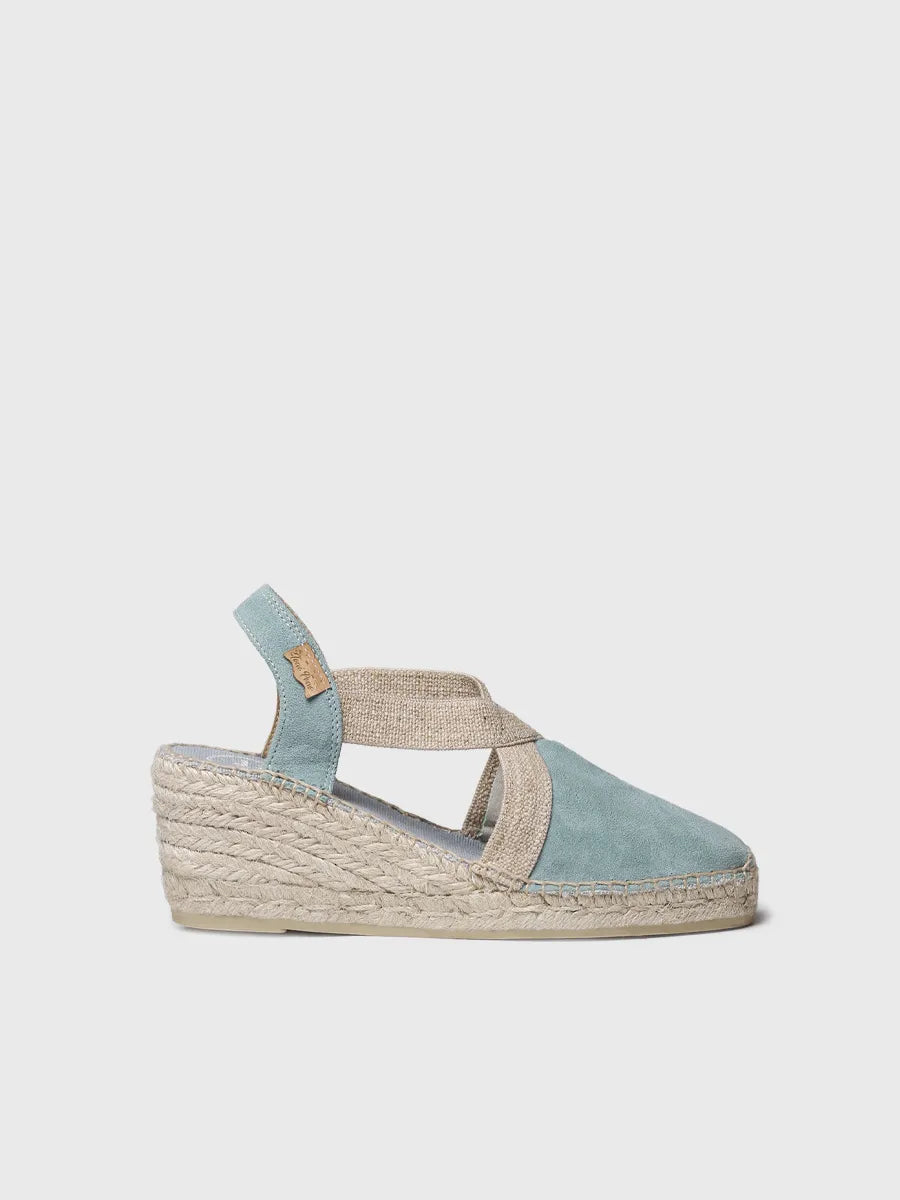 Toni Pons Tona espadrille compensee daim elastique