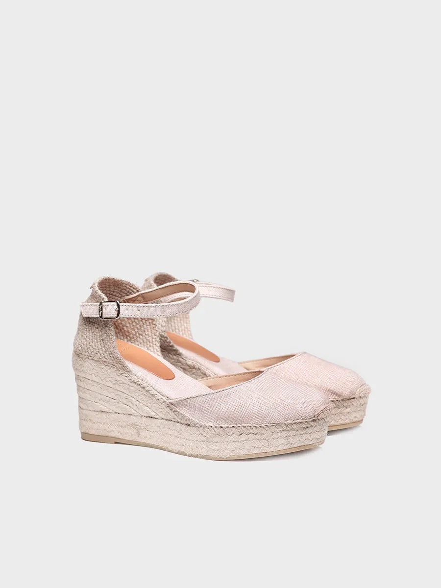 Toni Pons Laia-NT espadrille femme compensée lin