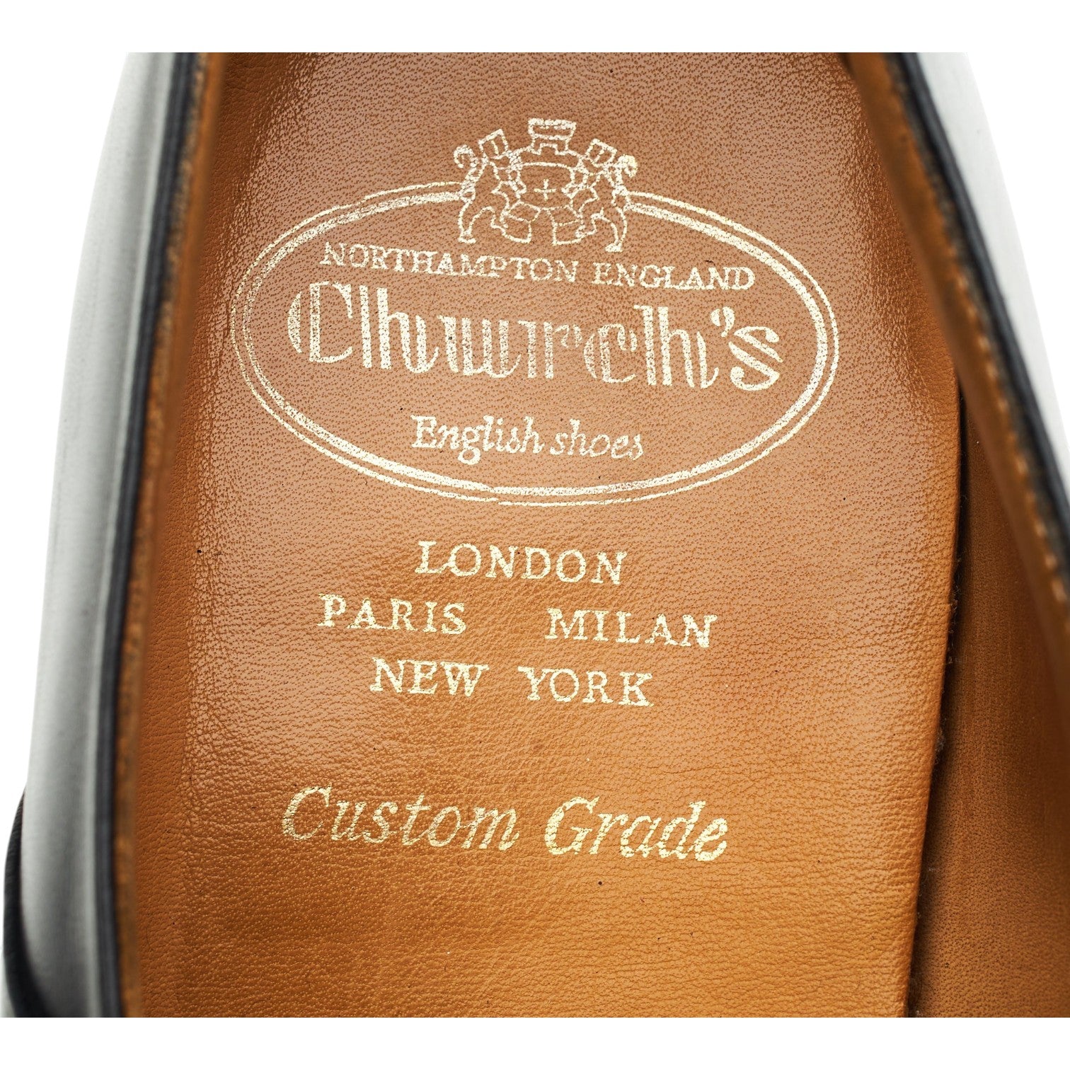 Church's Danube monk cuir noir pointure UK 8