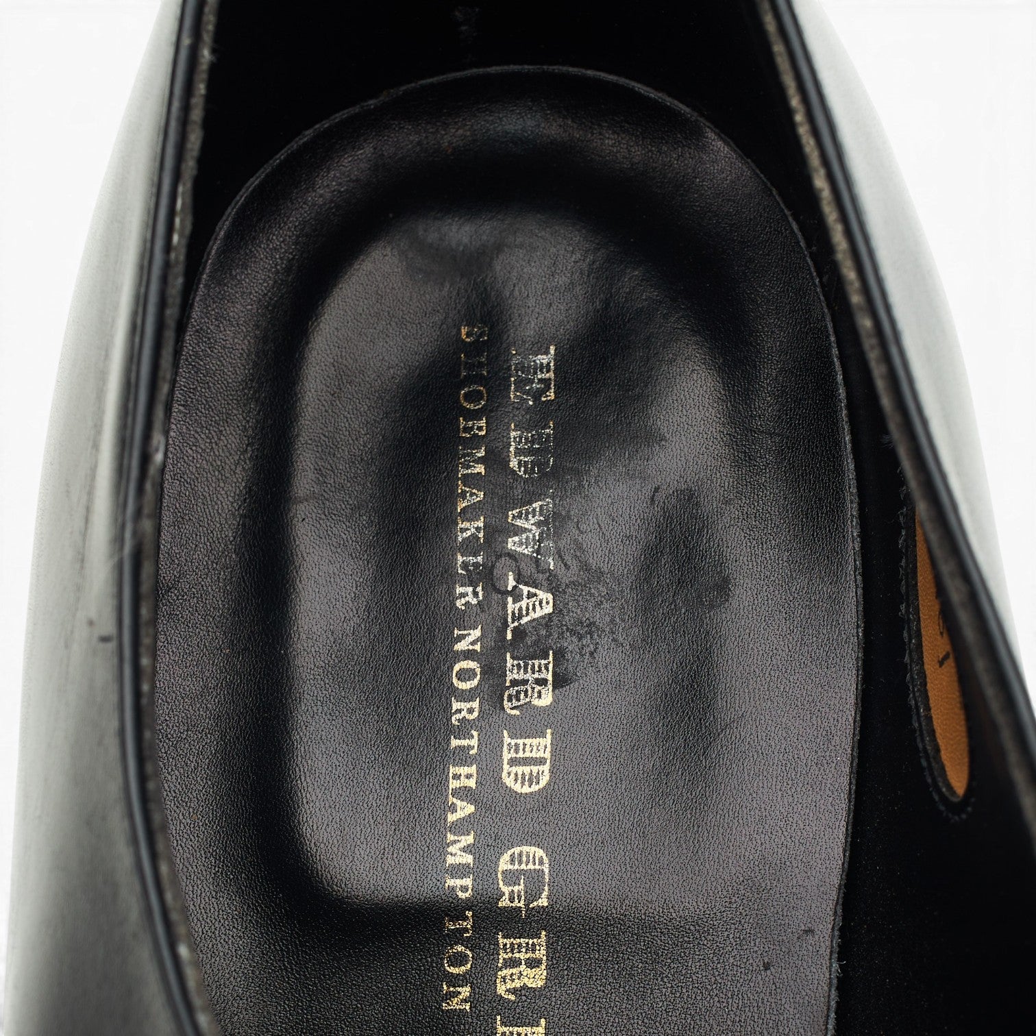 Edward Green Troon monk cuir noir 7.5 UK