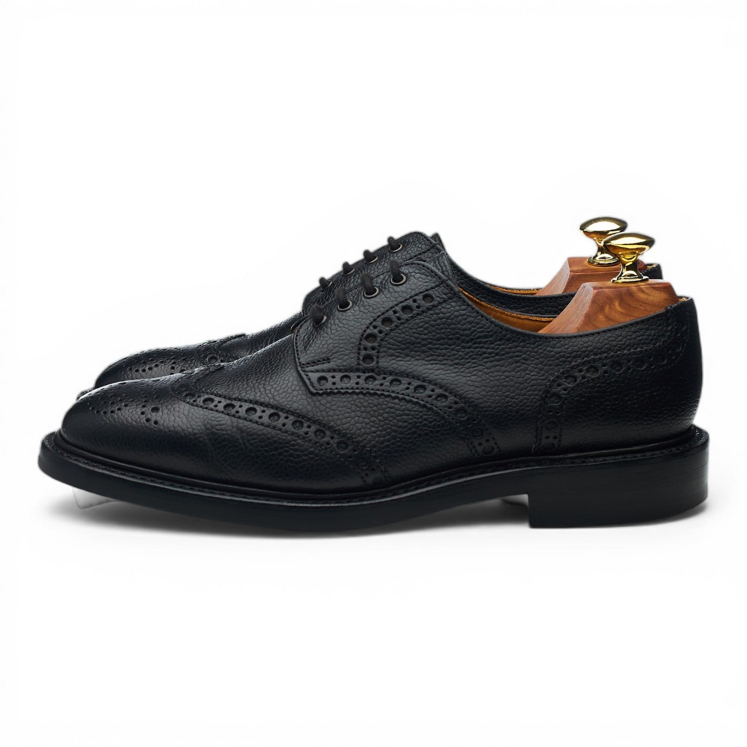 NPS Wilson derbys noir UK 7 cuir grainé