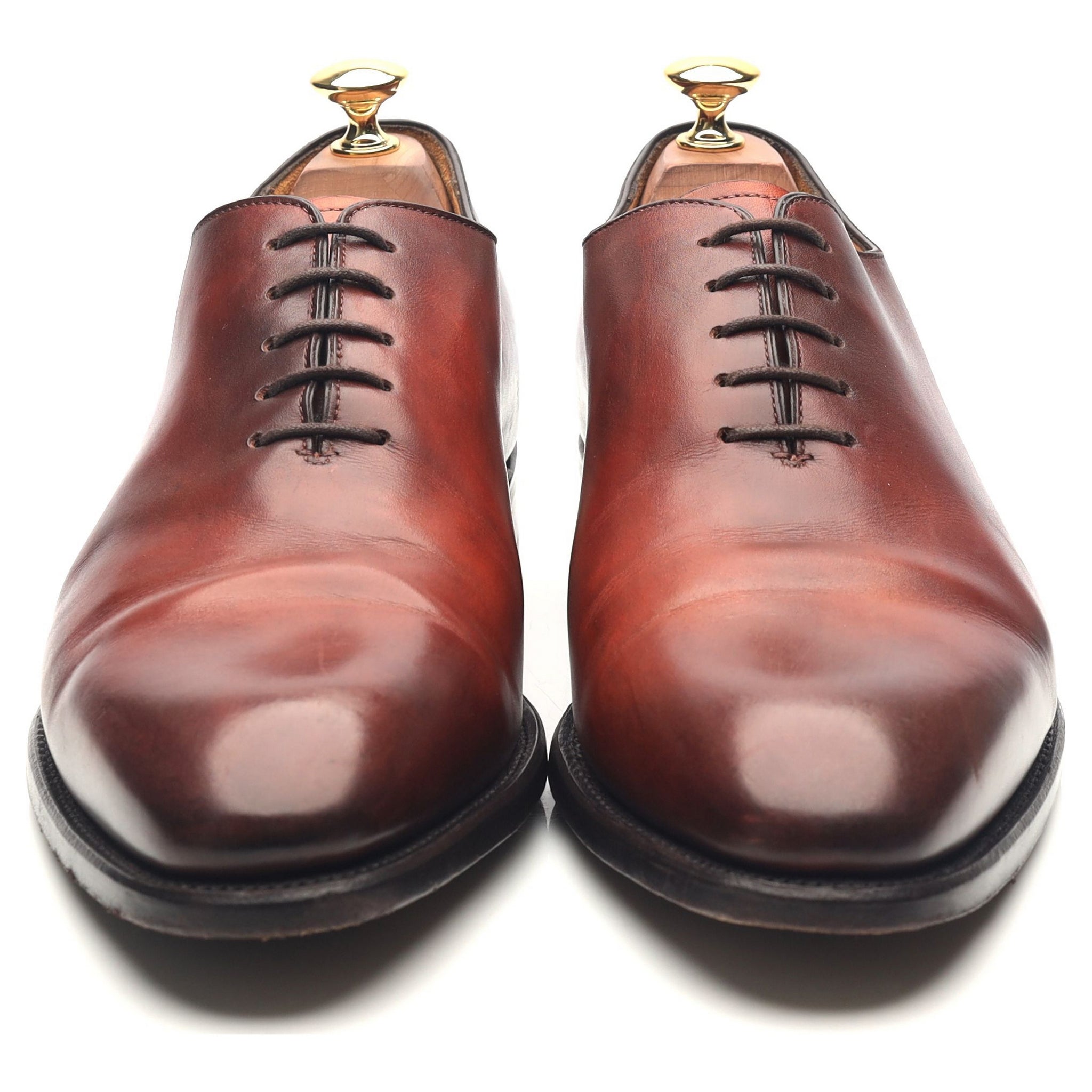 Herring wholecut oxford cuir marron pointure UK 9
