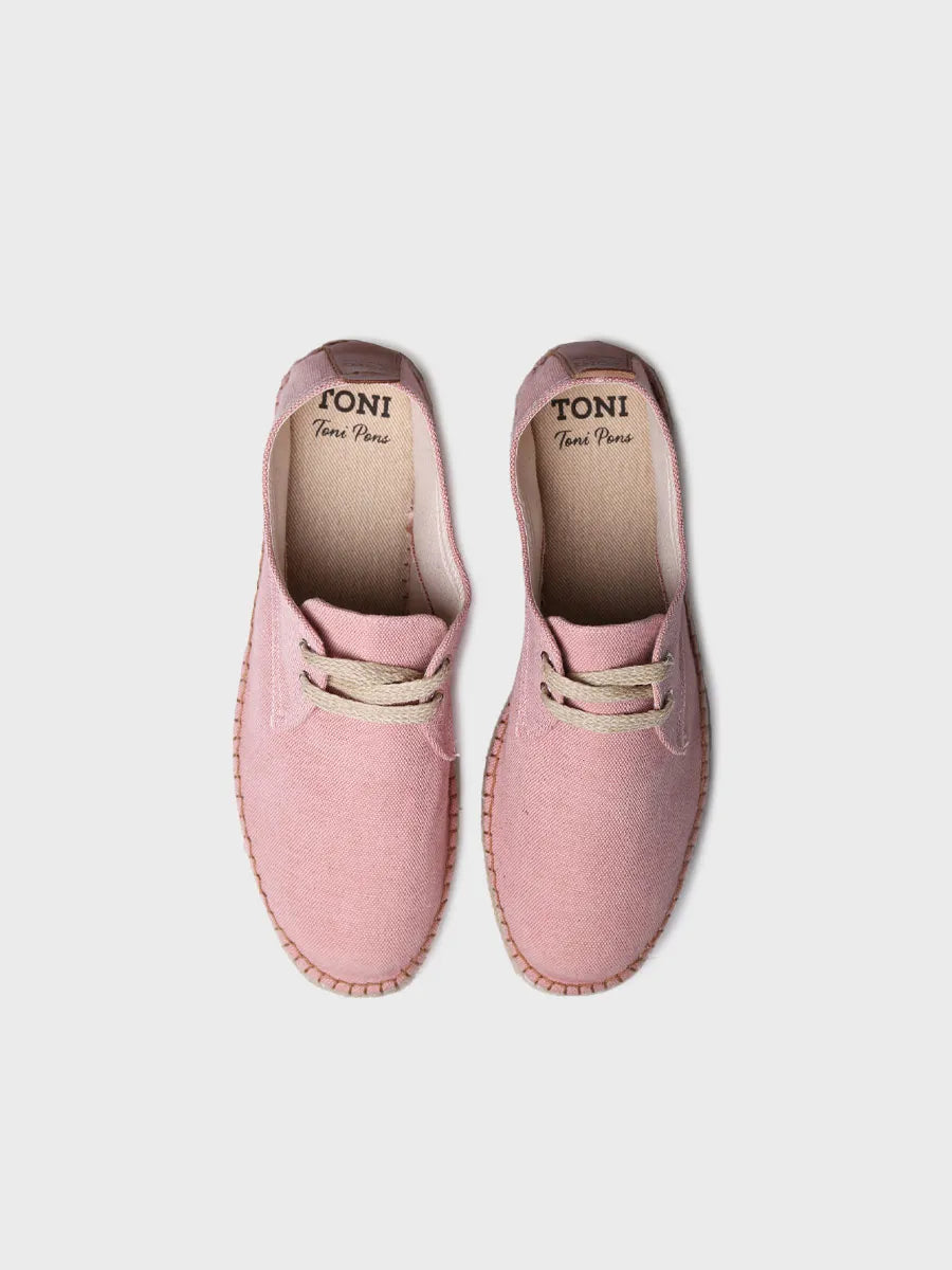 Toni Pons Dixon espadrilles homme coton à lacets