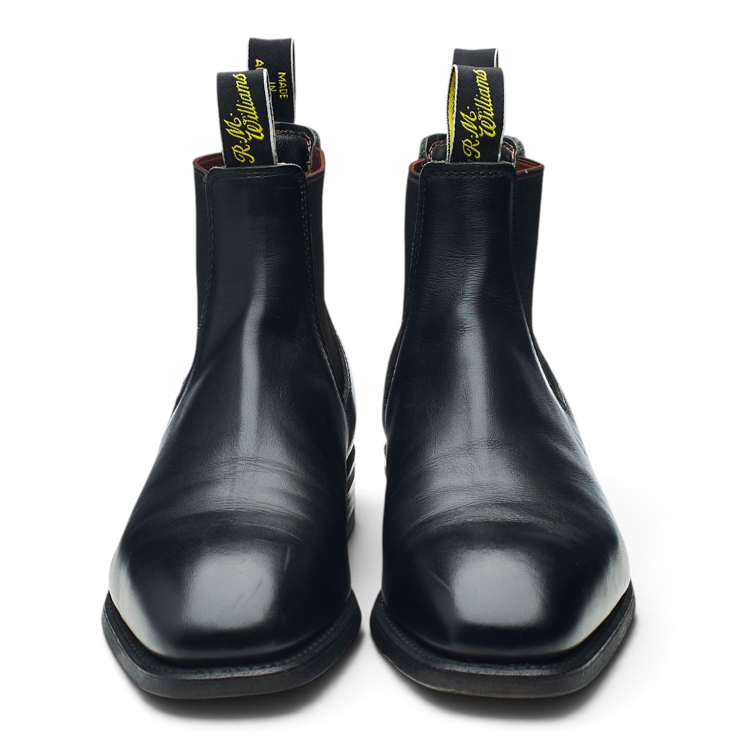 R.M. Williams Comfort Craftsman boots cuir noir UK 8.5