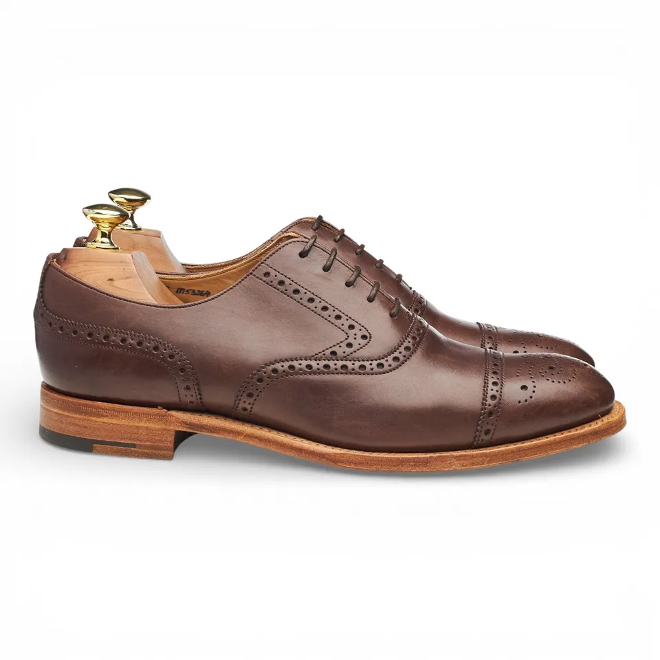 Cheaney Sidney richelieu cuir marron pointure UK 7 large